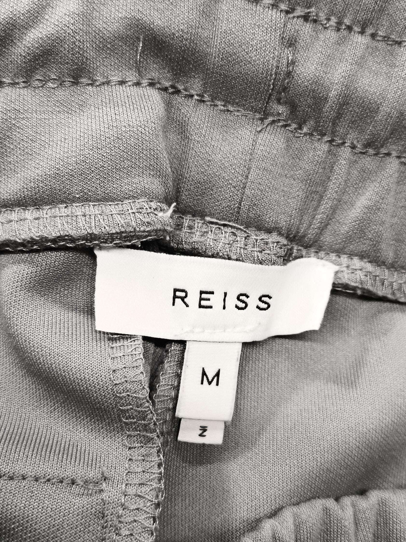 Reiss Men's Sports Bottoms M Grey Polyester with Viscose, Elastane Sweatpants - Image 5