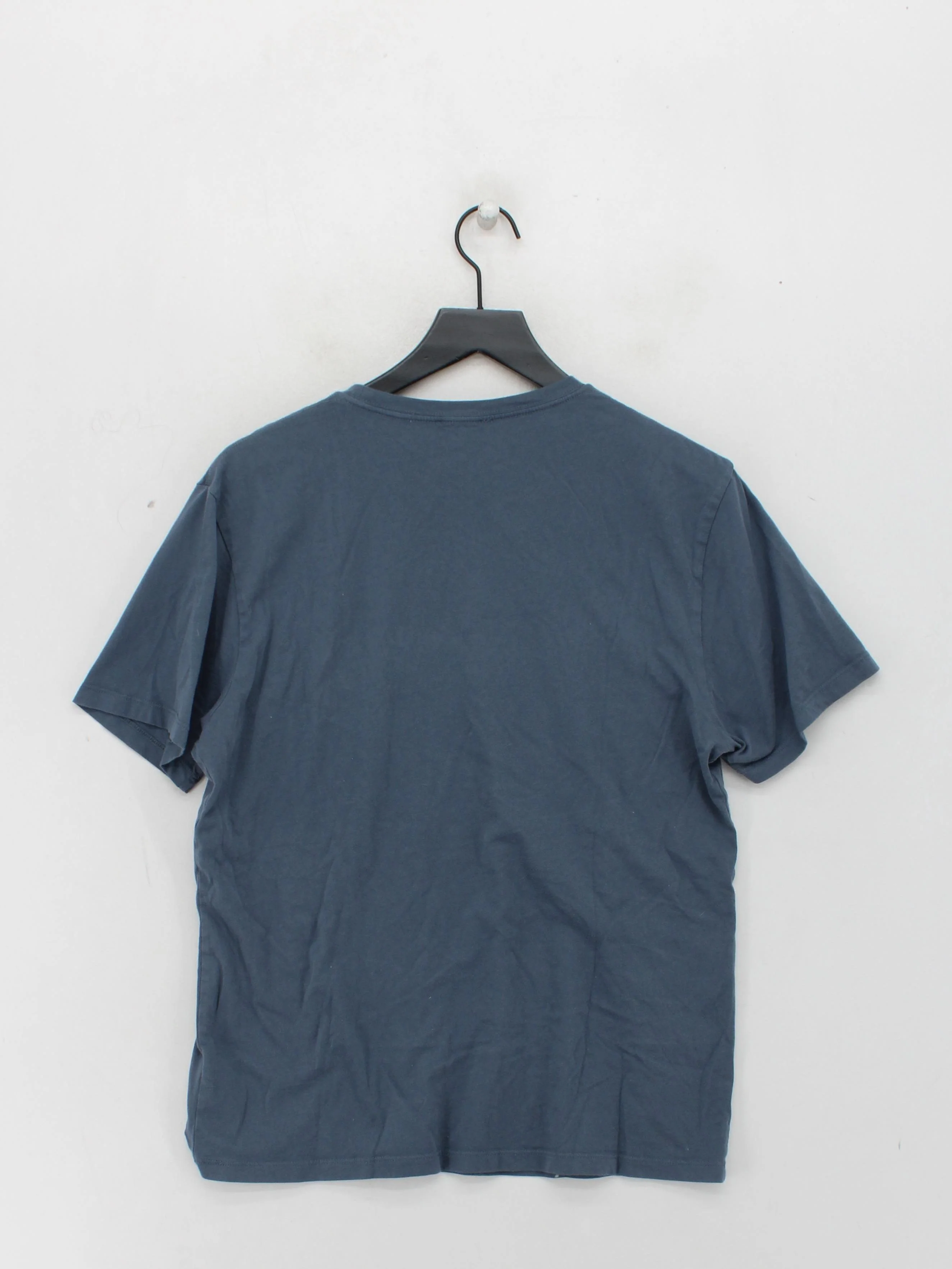 Reiss Men's T-Shirt L Blue 100% Cotton Basic - Image 2