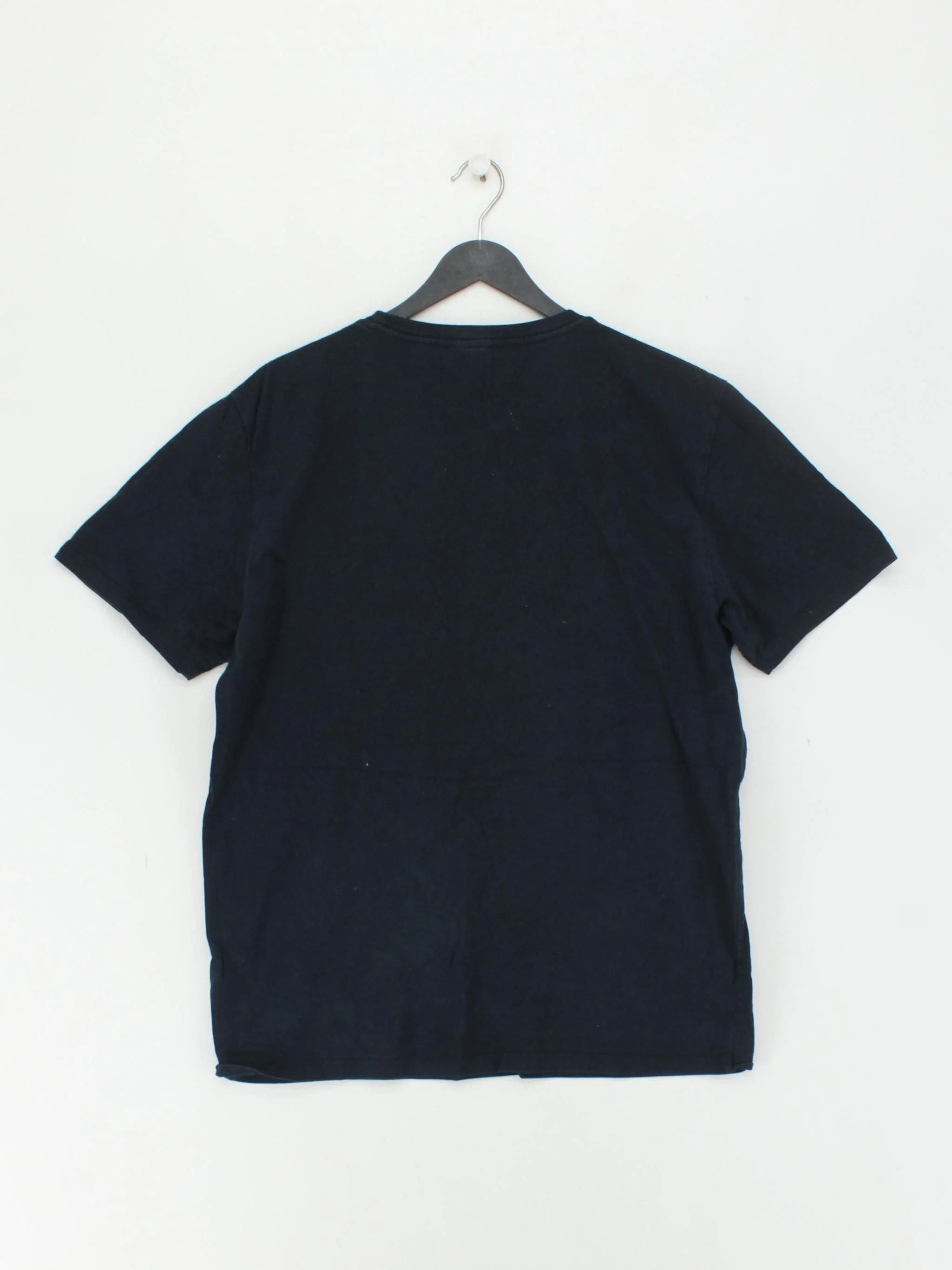 Reiss Men's T-Shirt XL Black 100% Cotton Basic - Image 2