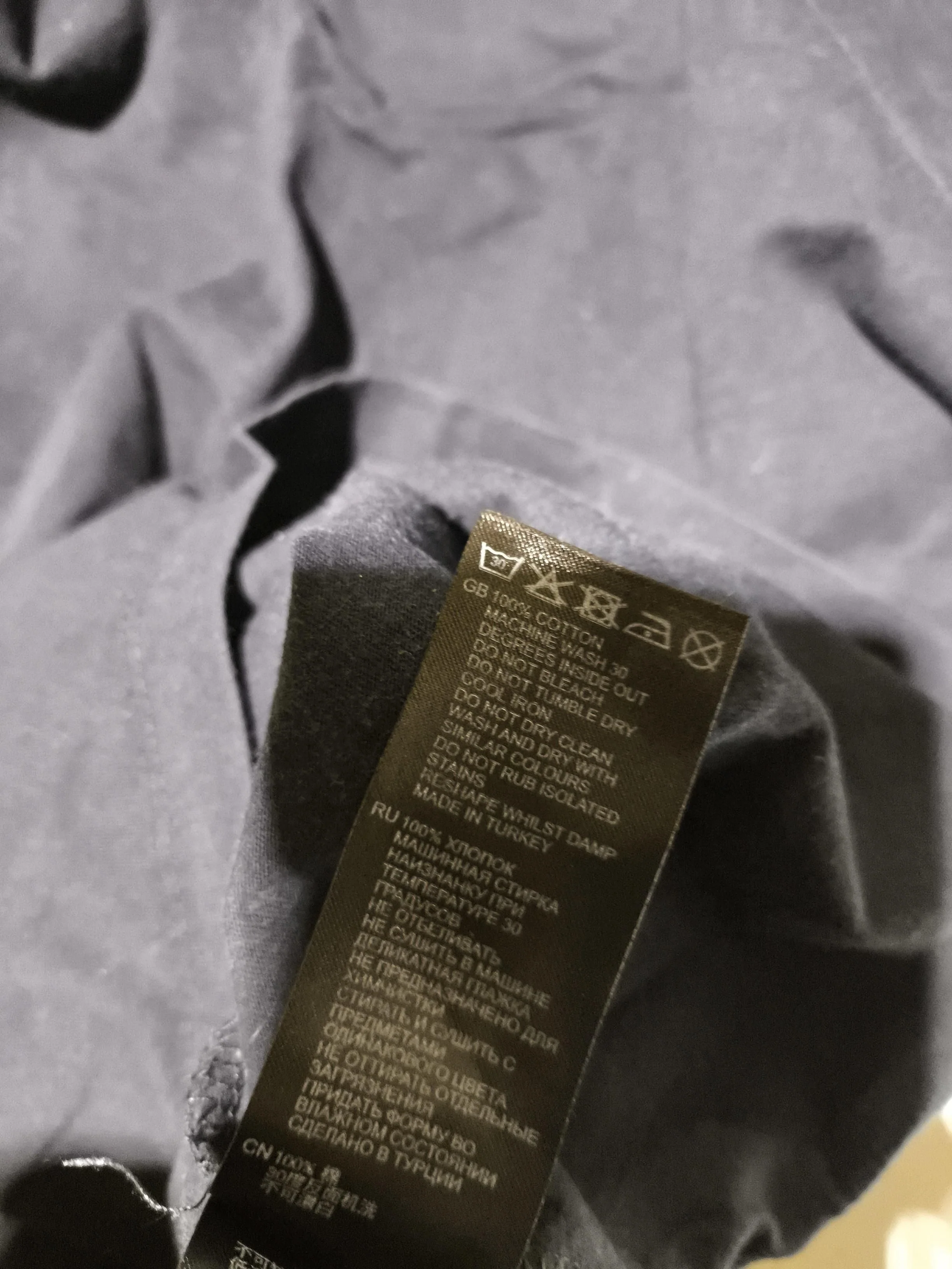 Reiss Men's T-Shirt XL Black 100% Cotton Basic - Image 6