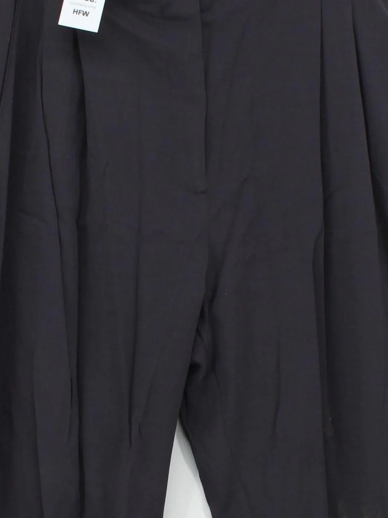 Reiss Men's Trousers L Black Viscose with Wool, Elastane Straight Chino - Image 3