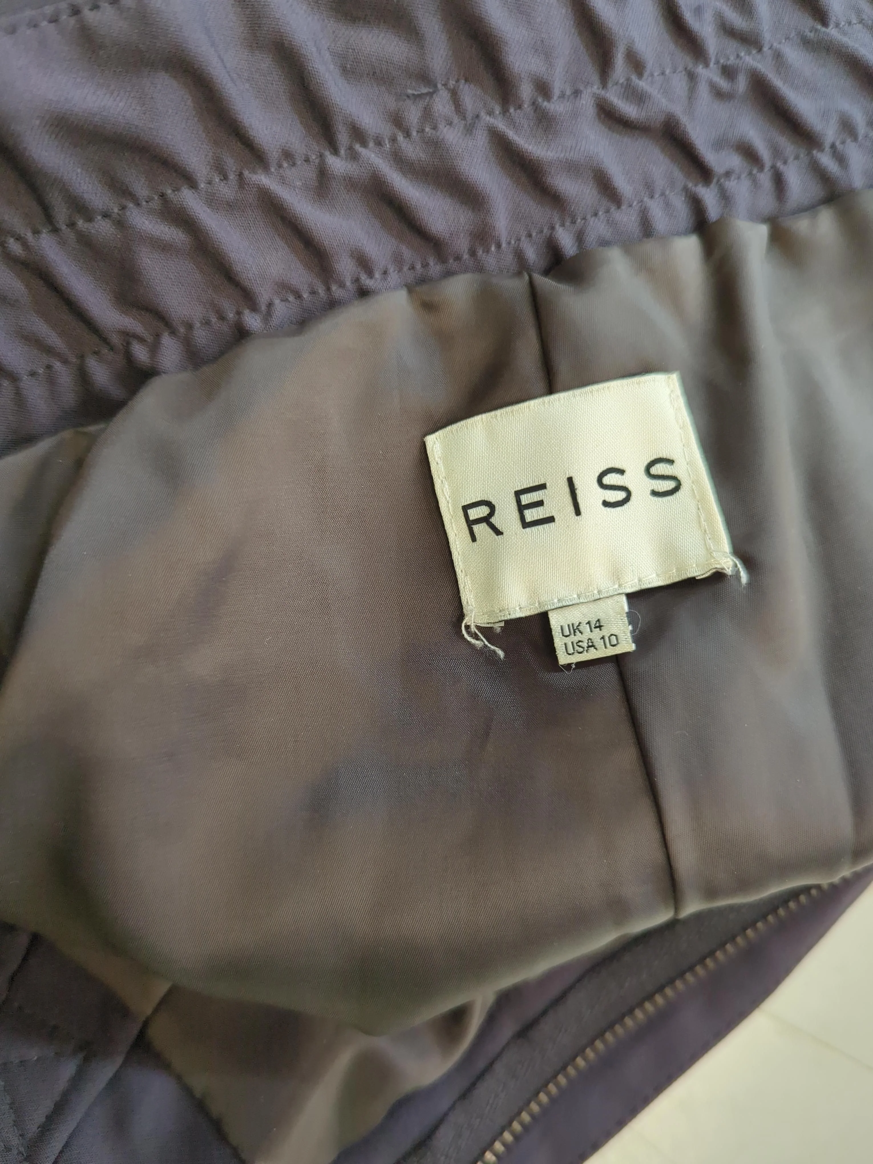Reiss Men's Trousers L Black Viscose with Wool, Elastane Straight Chino - Image 6