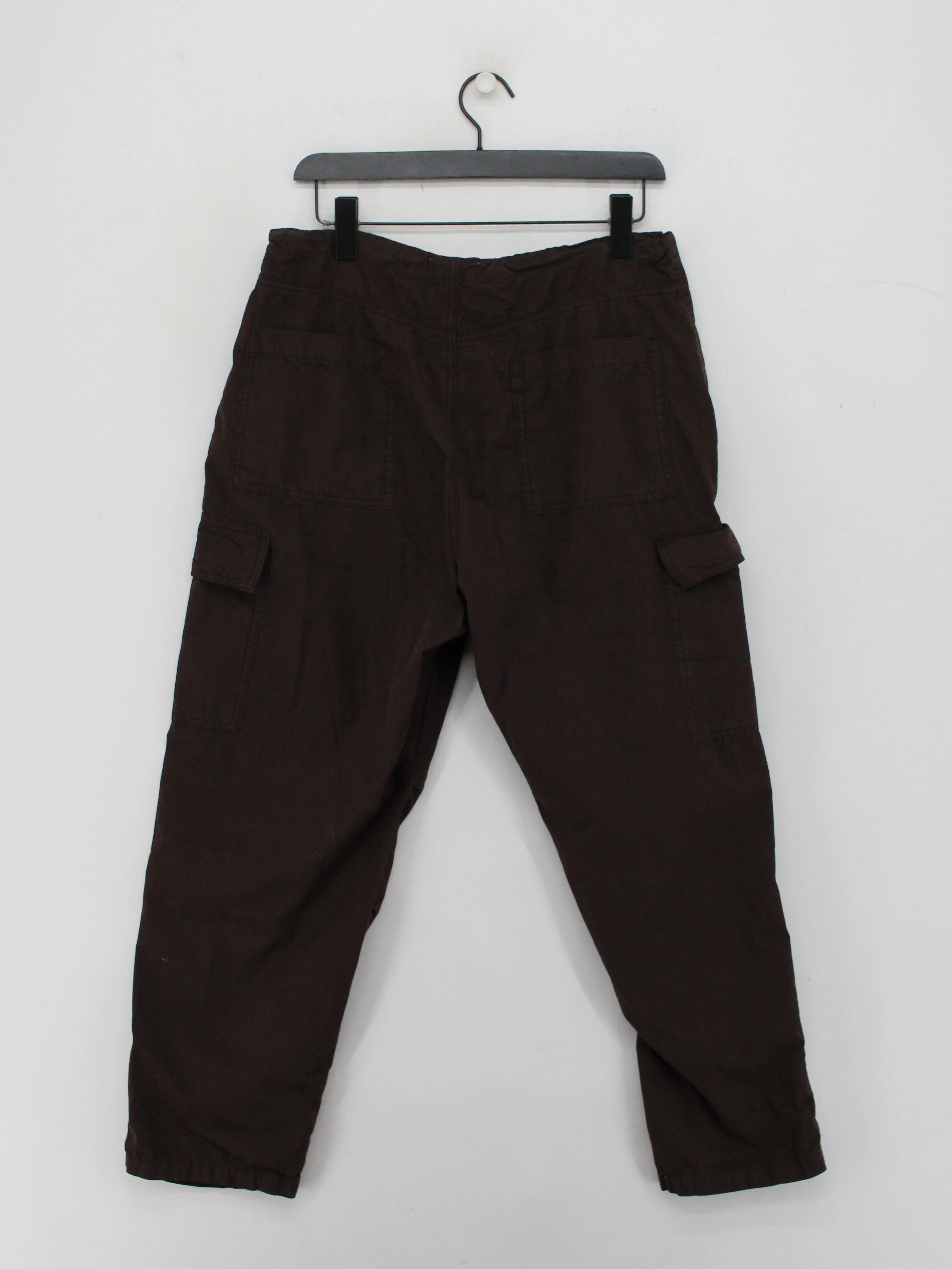 Reiss Men's Trousers L Brown 100% Cotton Straight Cargo - Image 2