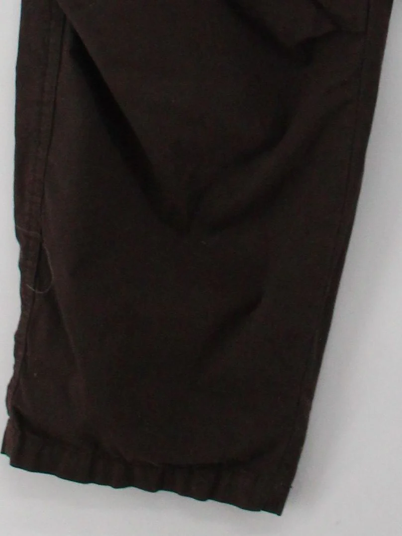 Reiss Men's Trousers L Brown 100% Cotton Straight Cargo - Image 4