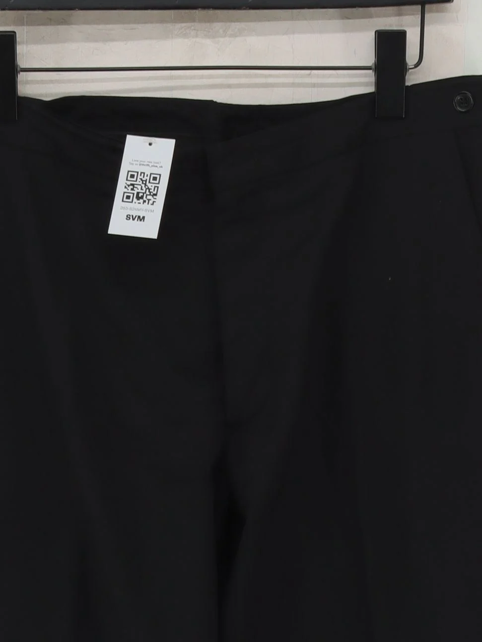 Reiss Men's Trousers M Black 100% Wool Straight Chino - Image 3