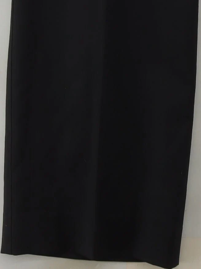Reiss Men's Trousers M Black 100% Wool Straight Chino - Image 4