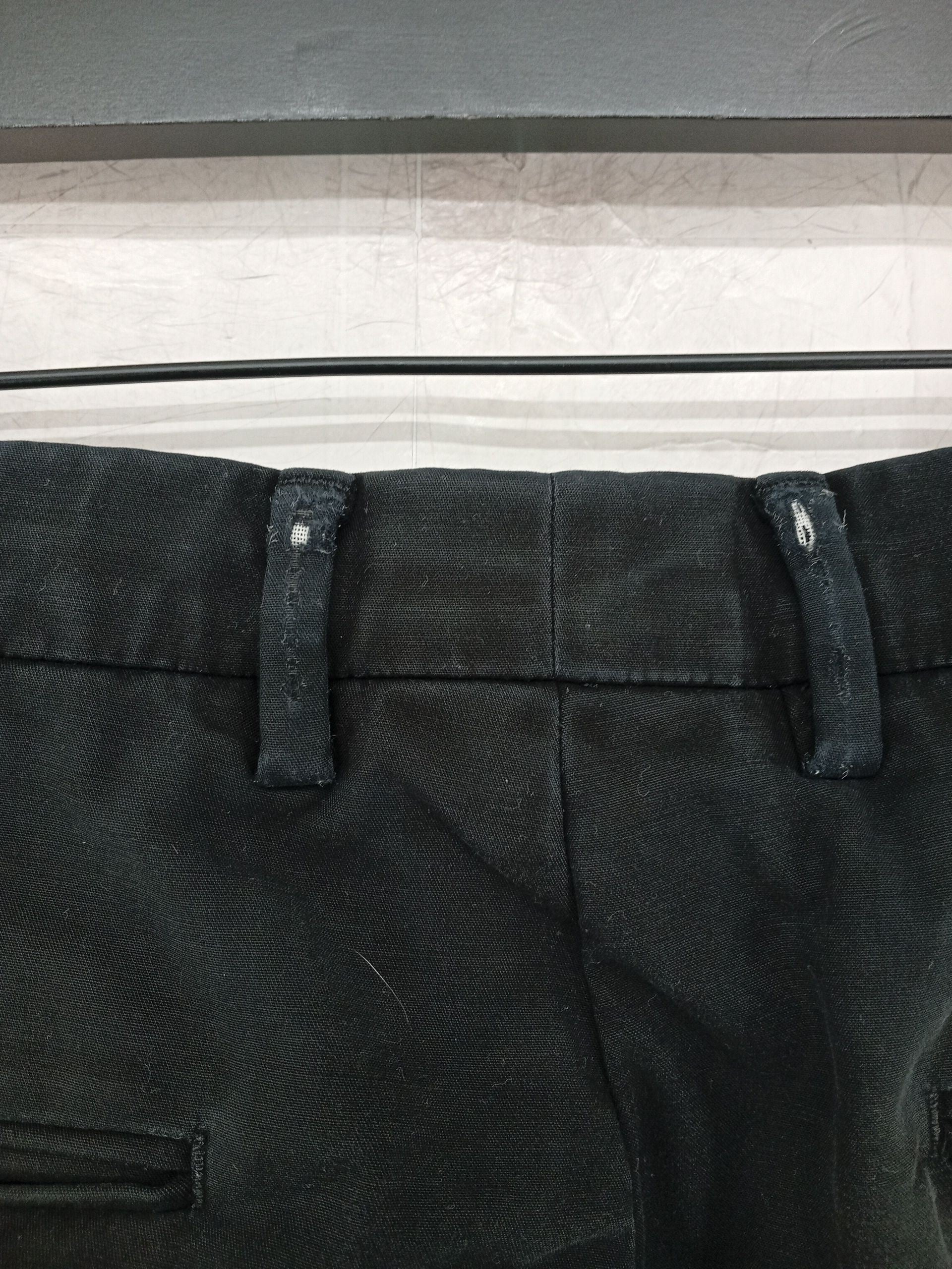Reiss Men's Trousers W 32 in Black Cotton with Elastane Straight Chino - Image 5