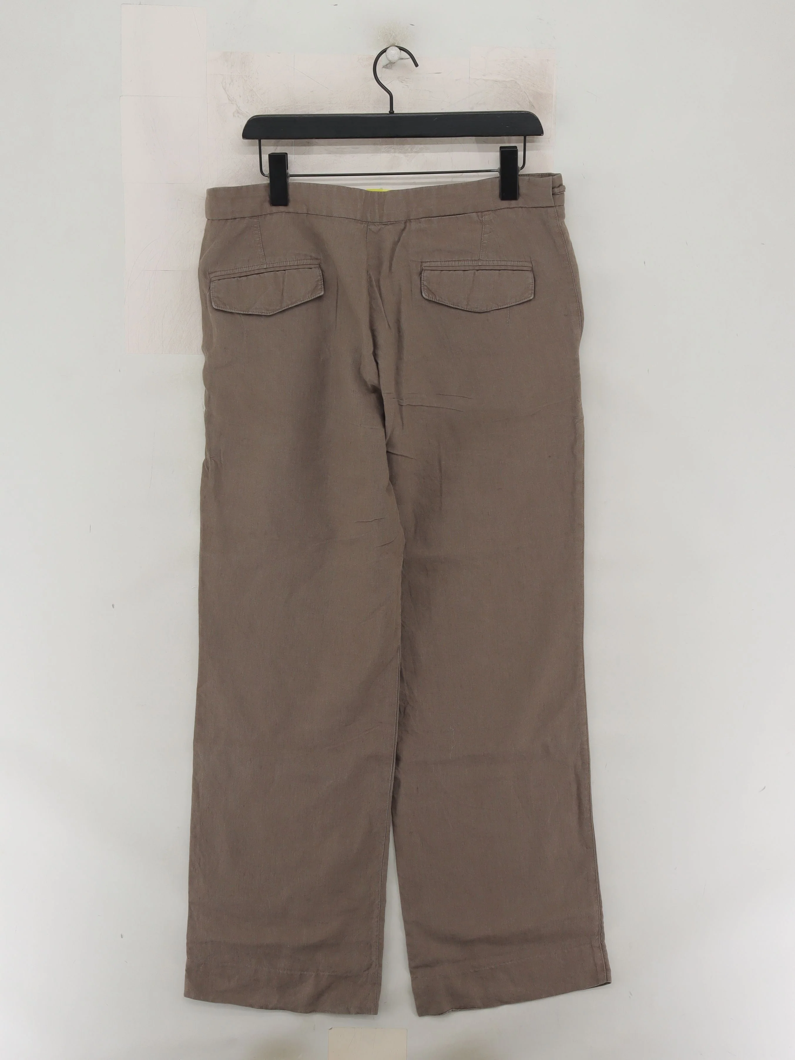 Reiss Men's Trousers W 34 in Tan 100% Linen Straight Chino - Image 2