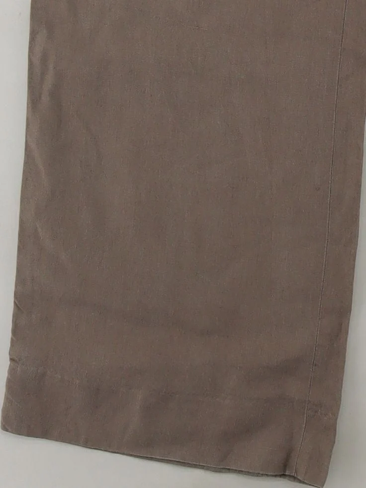 Reiss Men's Trousers W 34 in Tan 100% Linen Straight Chino - Image 4