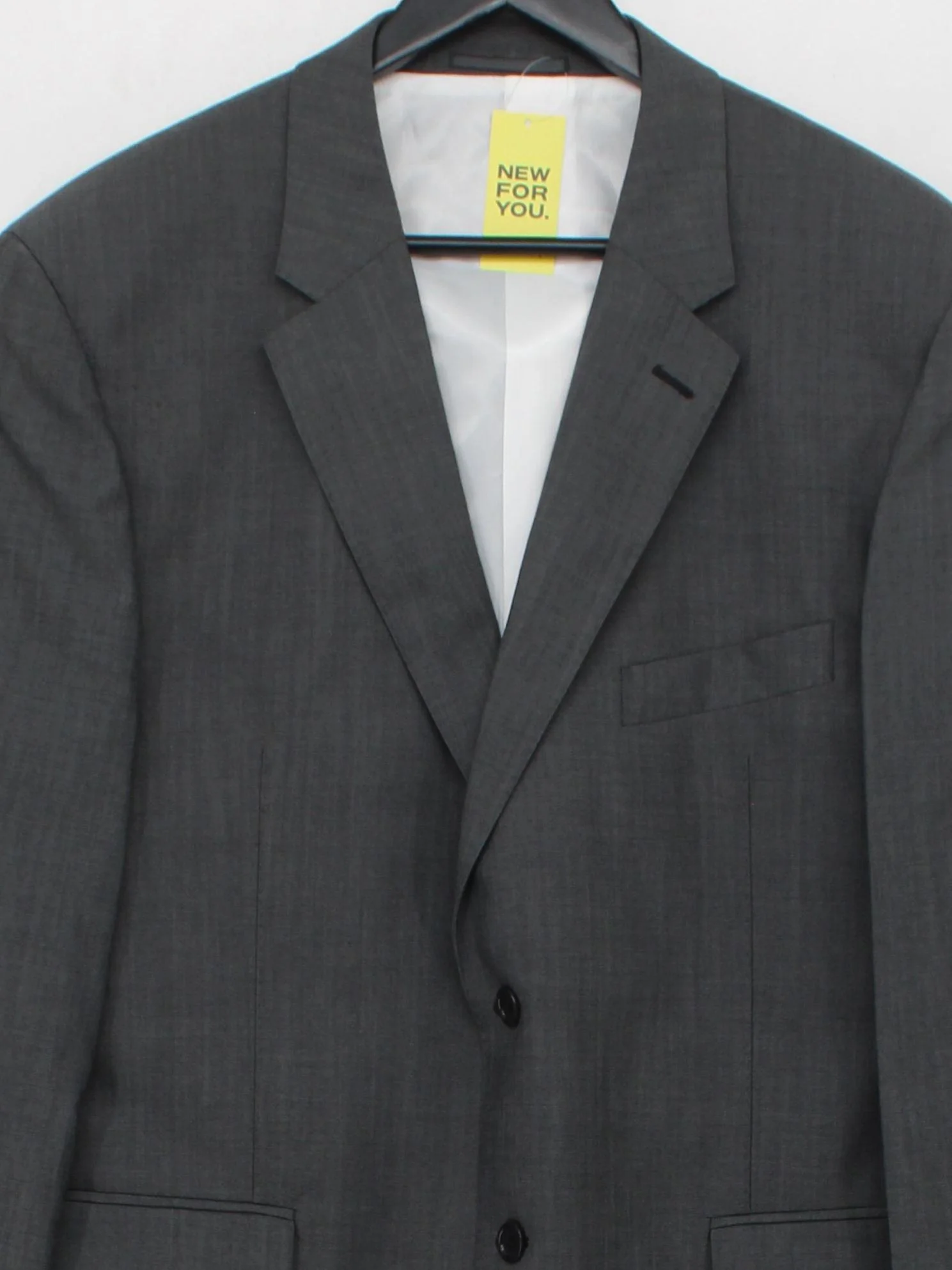 Reiss Men's Two Piece Suit Chest: 42 in Grey Wool - Image 3