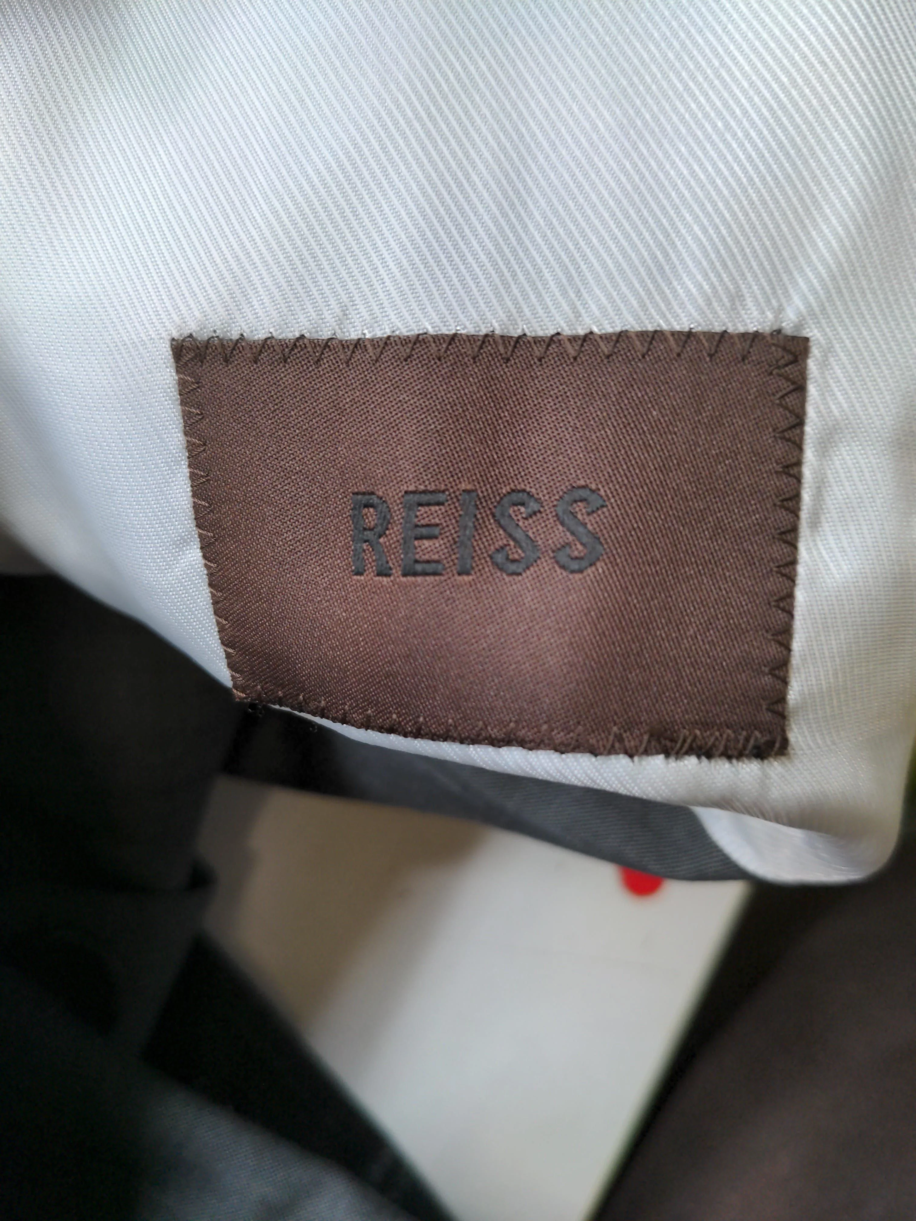 Reiss Men's Two Piece Suit Chest: 42 in Grey Wool - Image 8