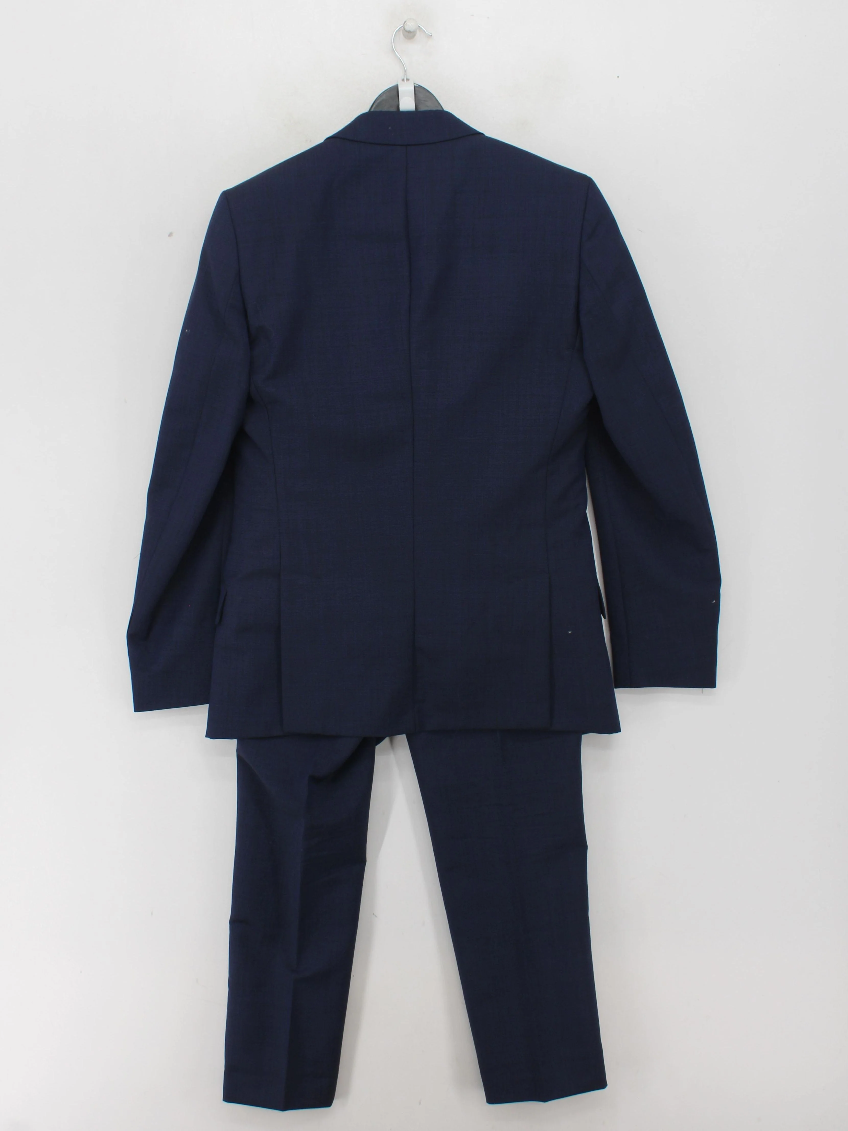 Reiss Men's Two Piece Suit M Blue Wool with Mohair, Viscose, Polyester 3 Piece - Image 2