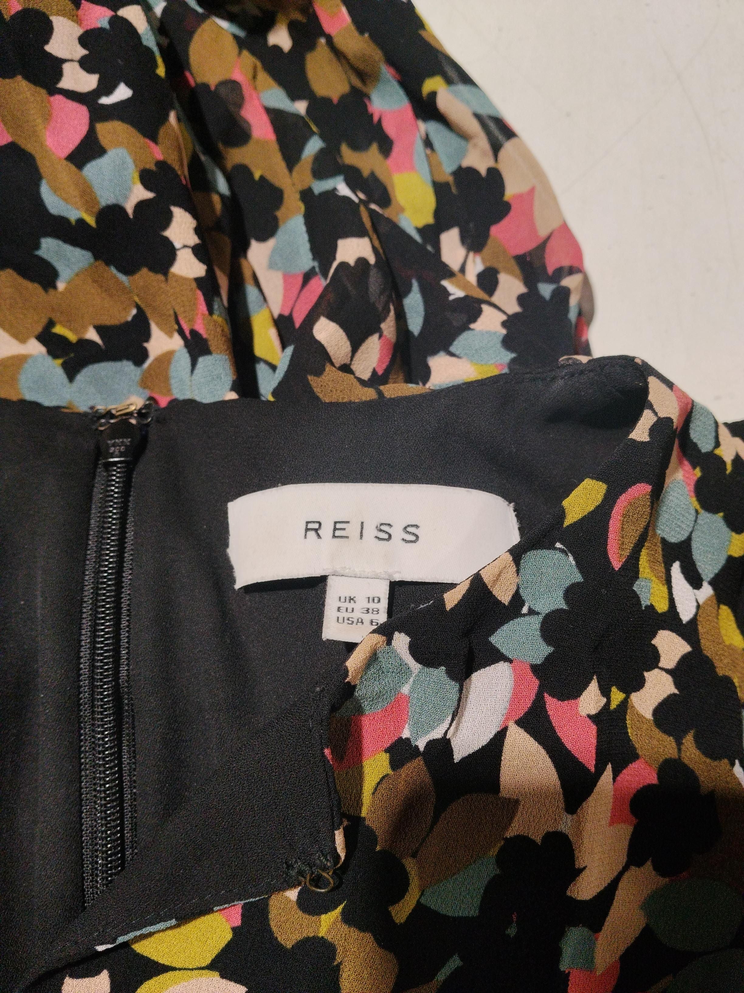 Reiss Mini Dress UK10 in Black - Image 5