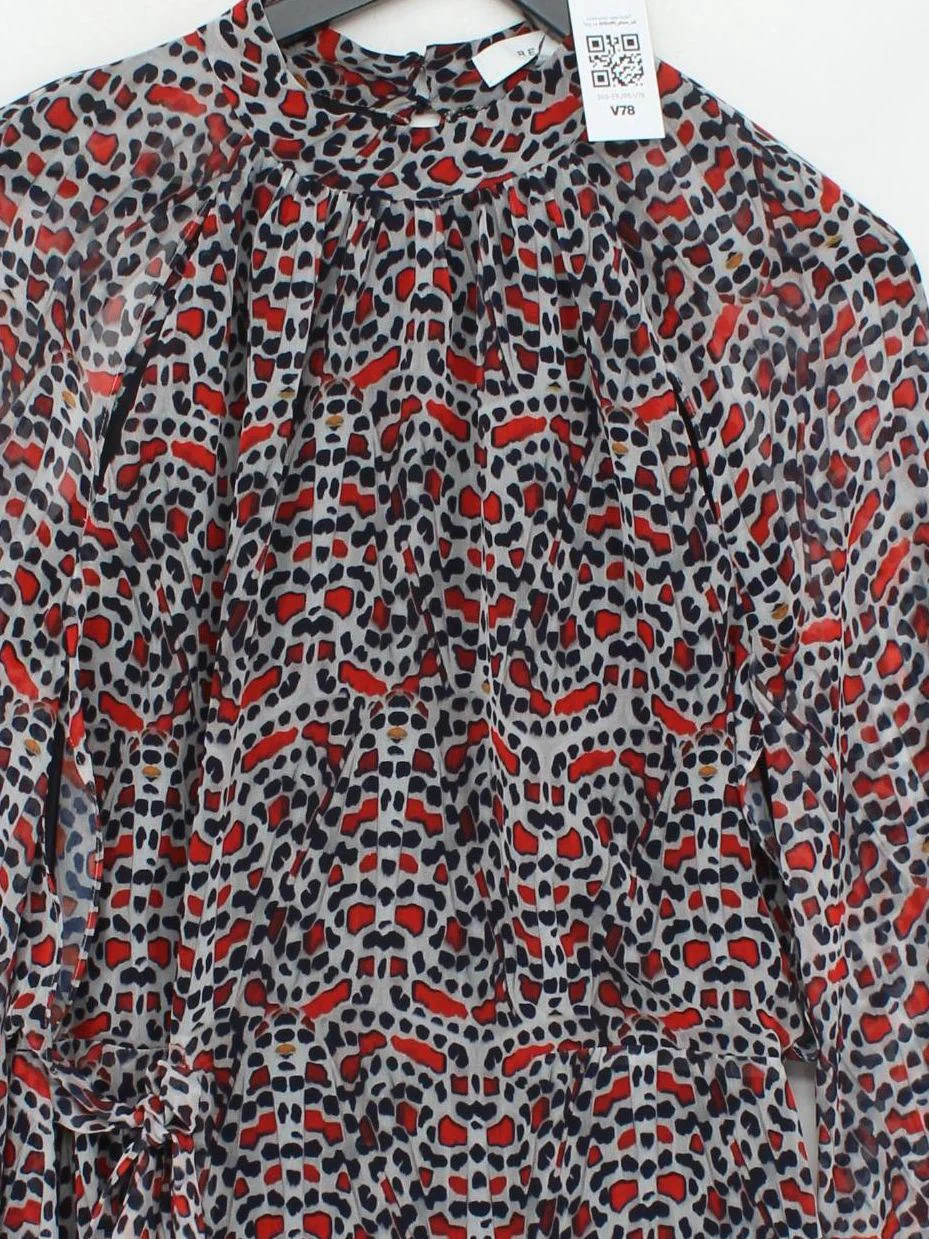 Reiss Mini Dress UK10 in Multi - Image 3