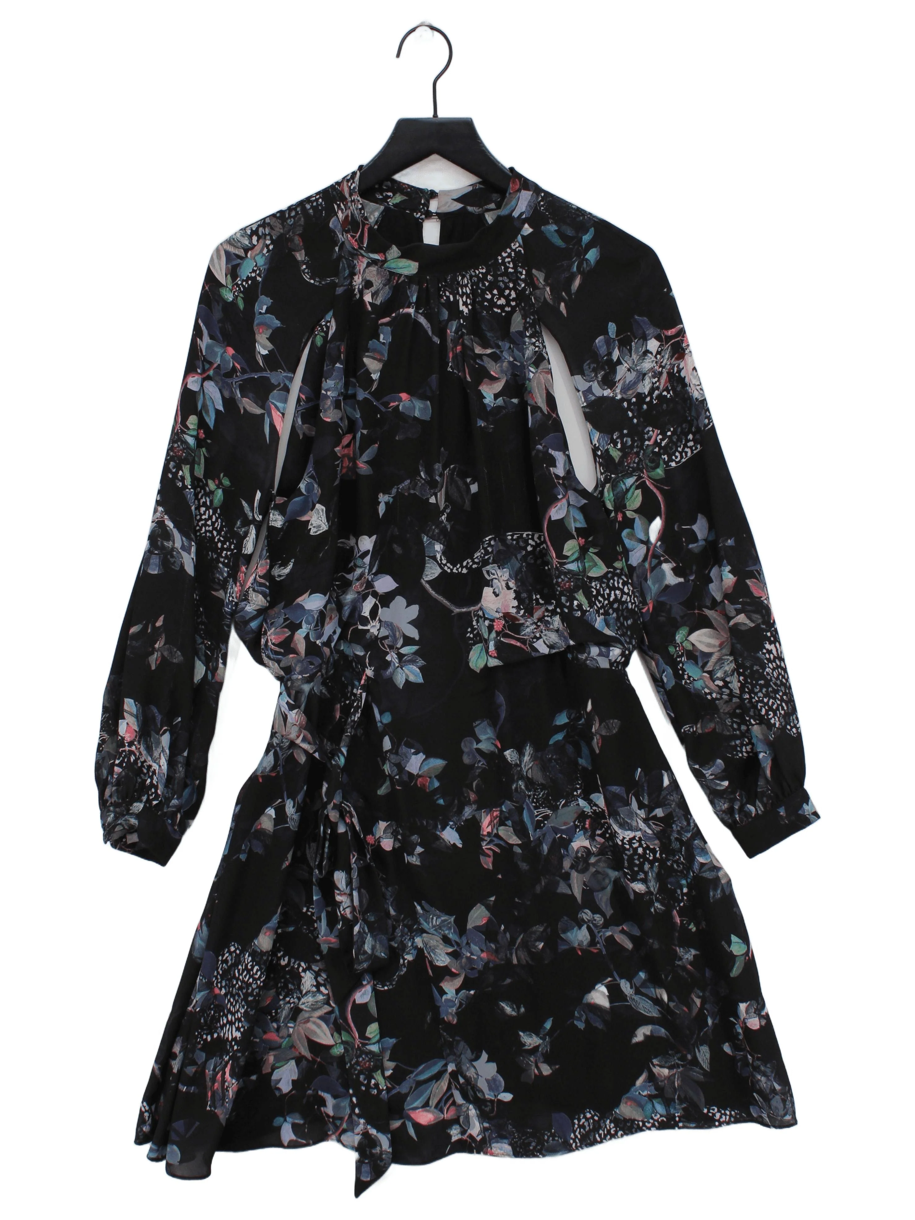 Reiss Mini Dress UK12 in Black