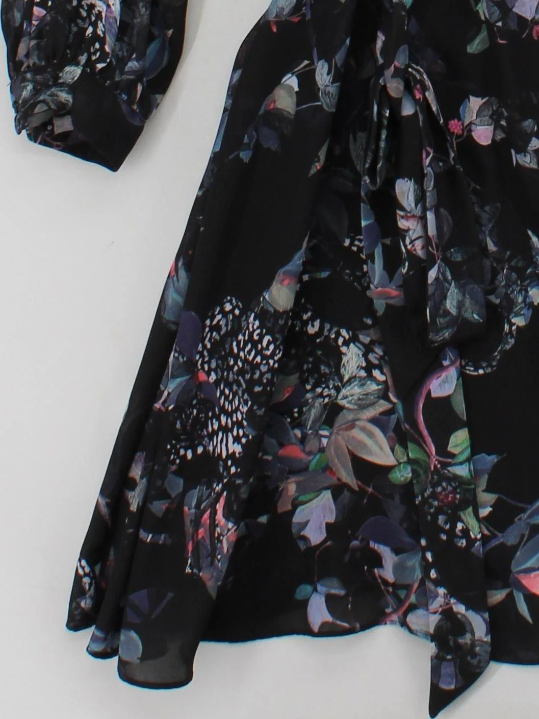 Reiss Mini Dress UK12 in Black - Image 4