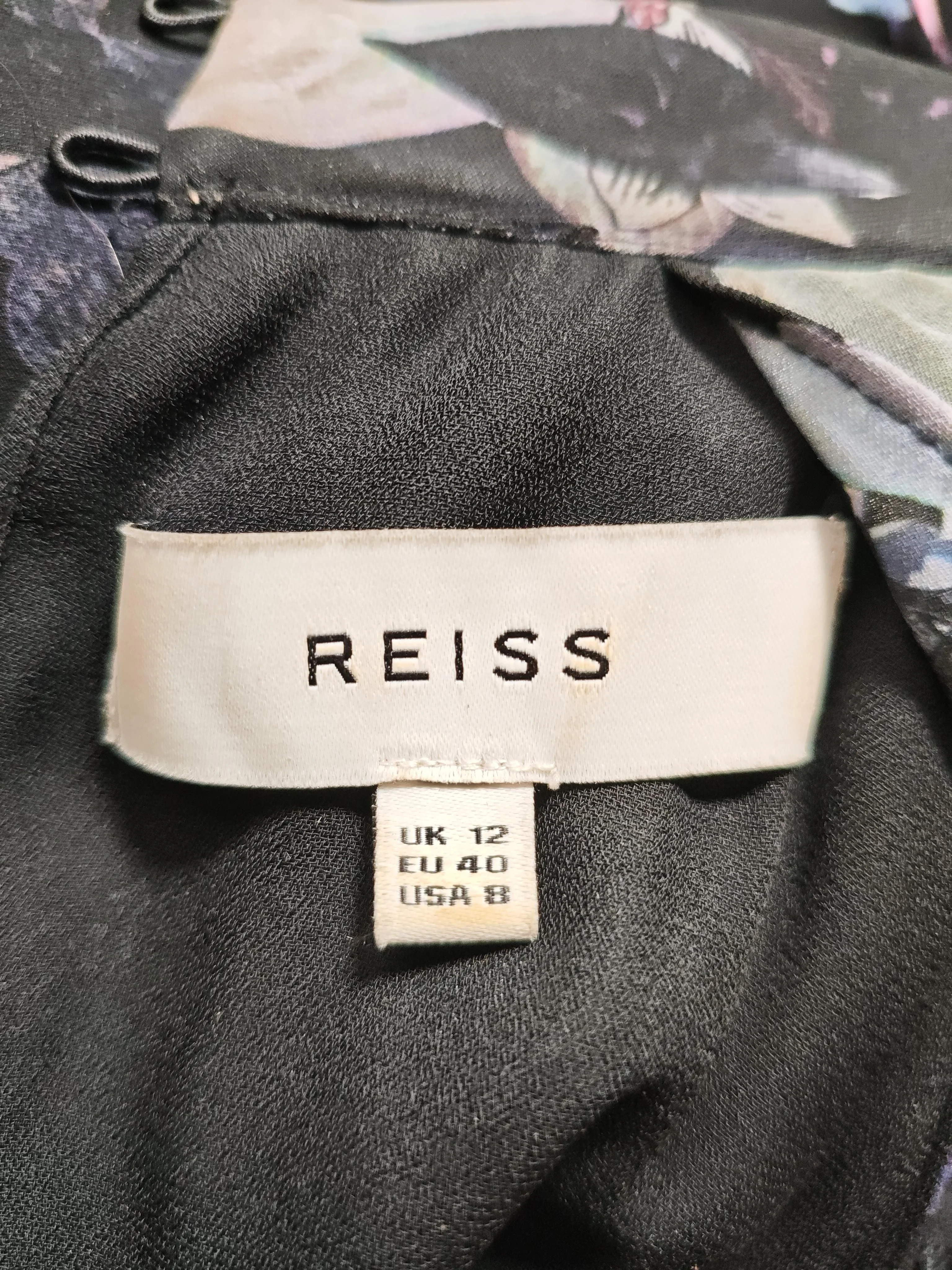 Reiss Mini Dress UK12 in Black - Image 6