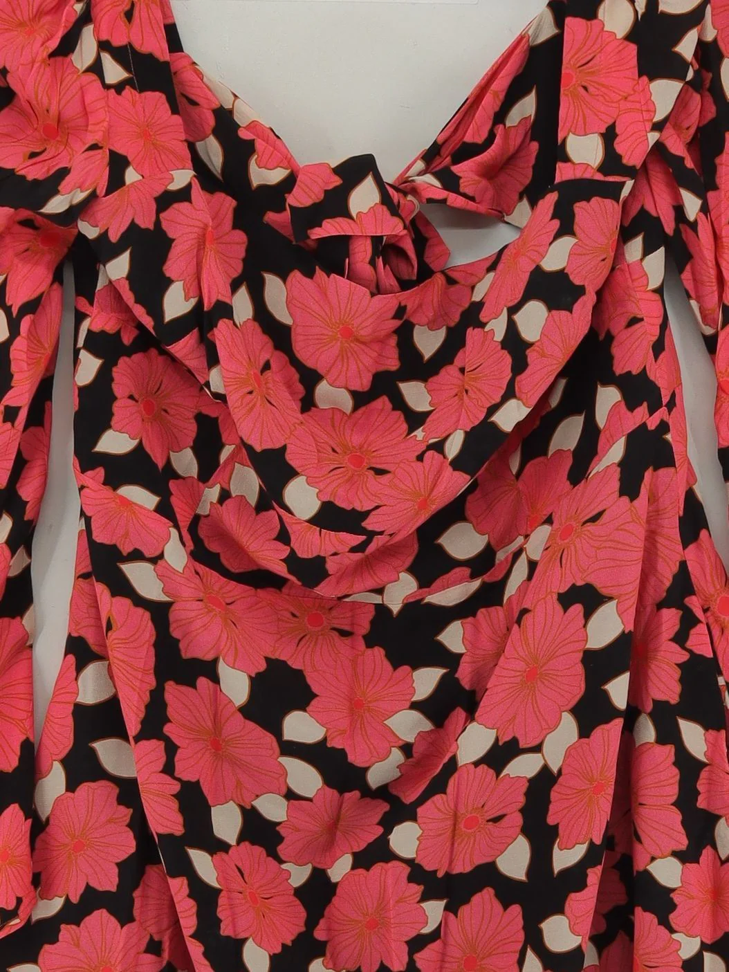 Reiss Mini Dress UK14 in Black - Image 3