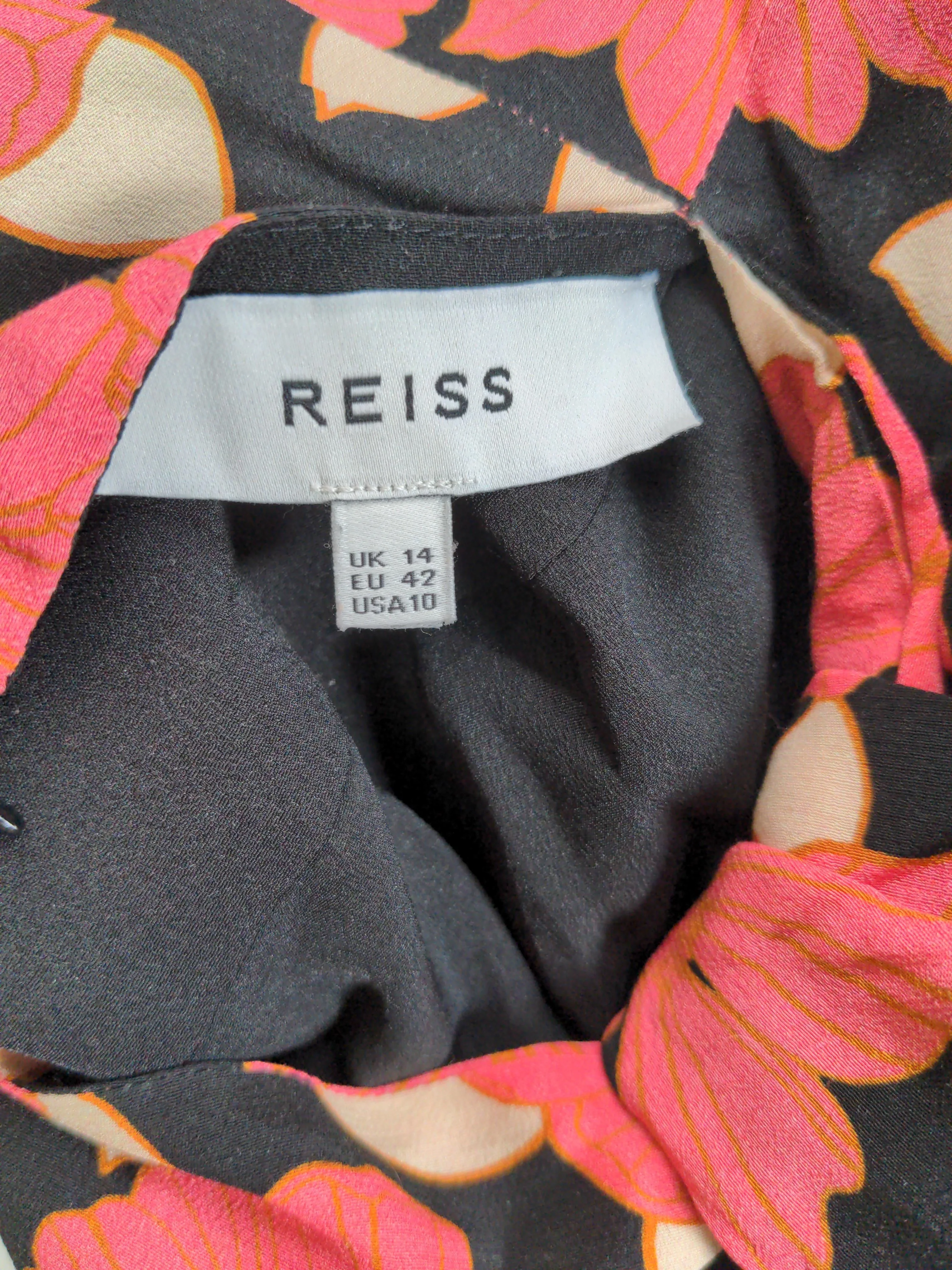 Reiss Mini Dress UK14 in Black - Image 5