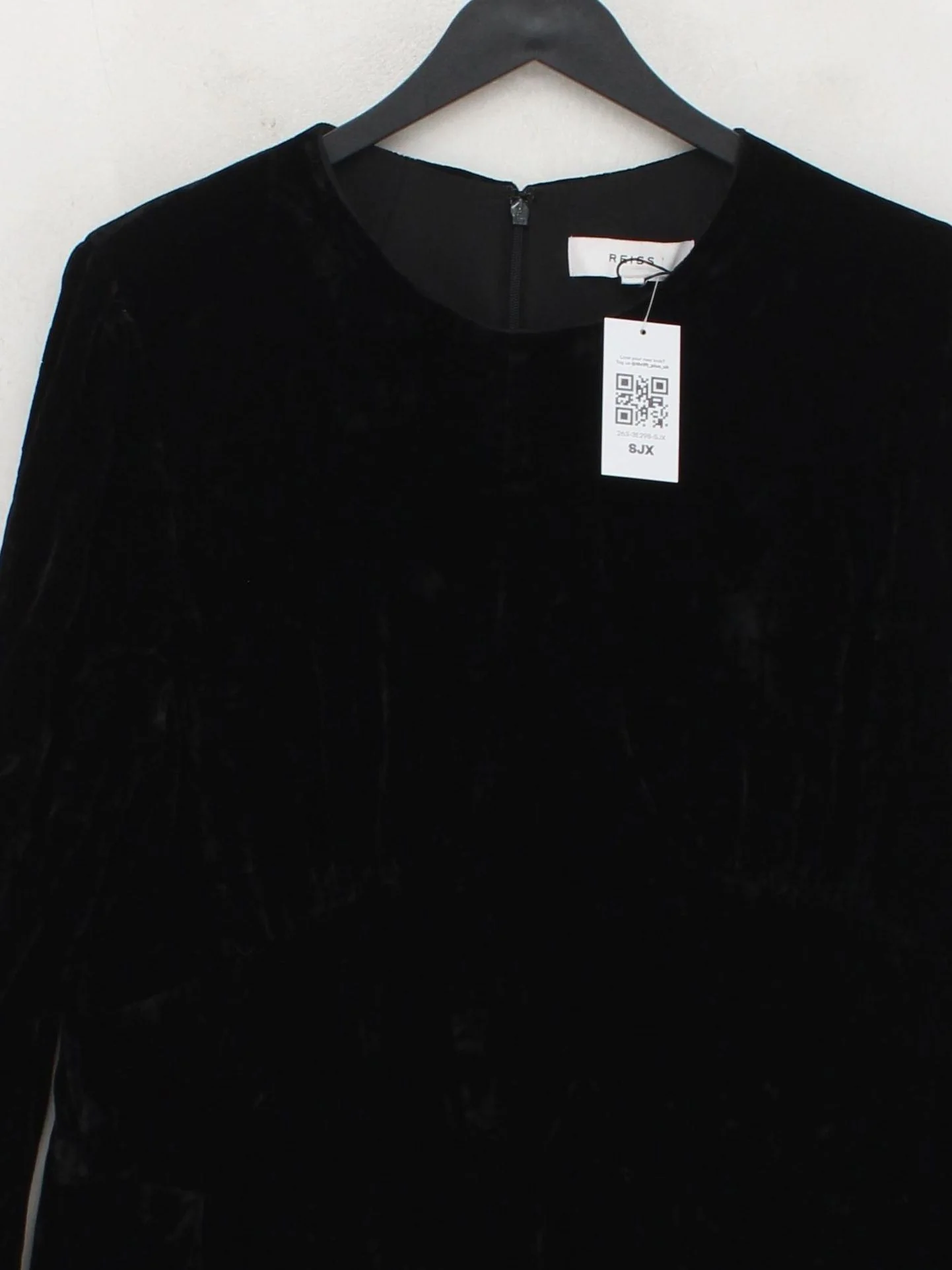 Reiss Mini Dress UK16 in Black - Image 3