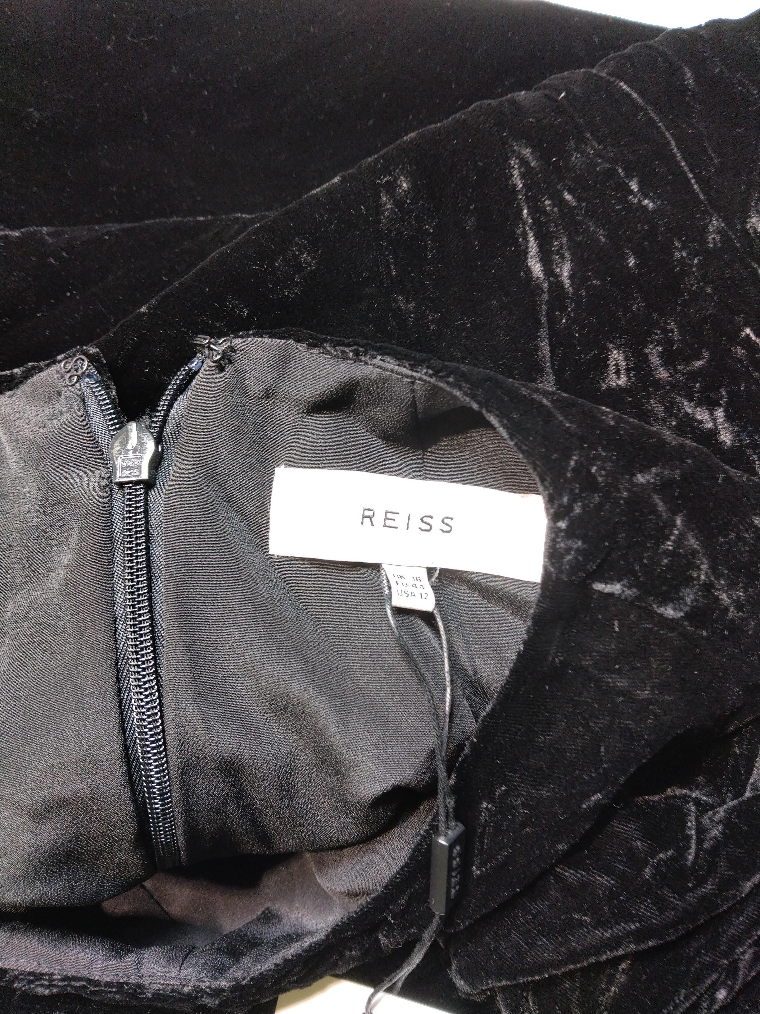 Reiss Mini Dress UK16 in Black - Image 5