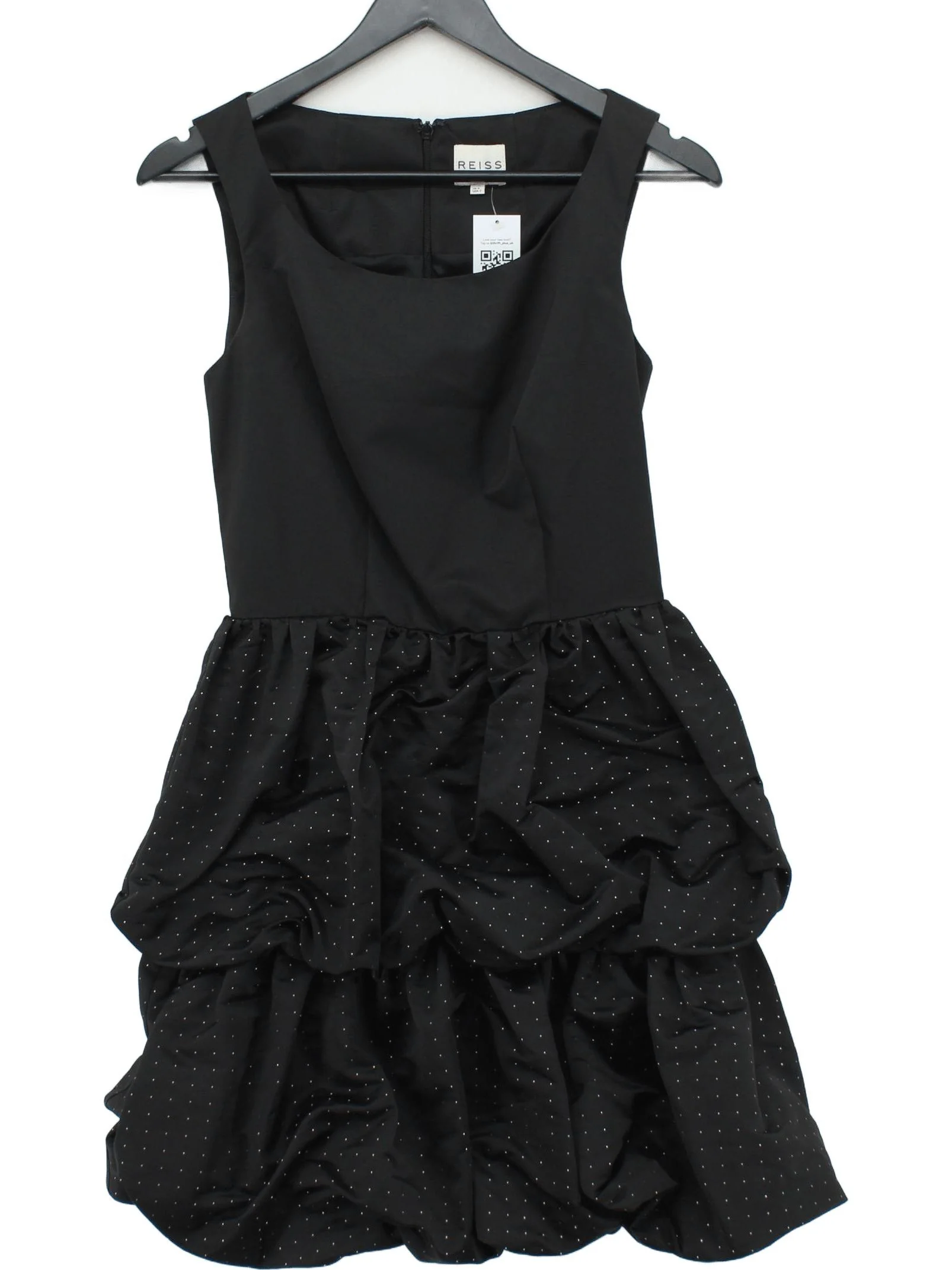 Reiss Mini Dress UK6 in Black