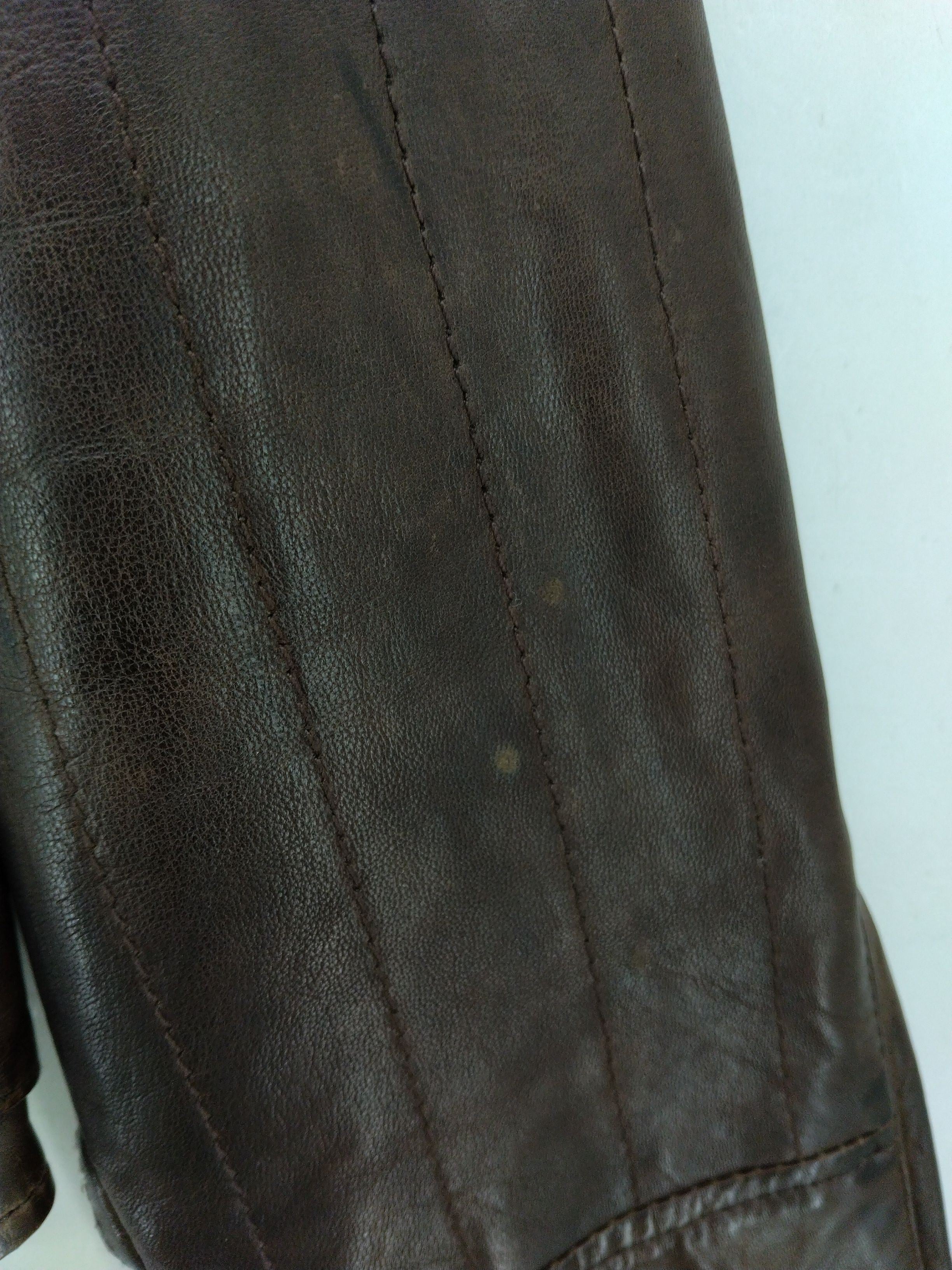Reiss Motorcycle Jacket jacket brown - Image 5