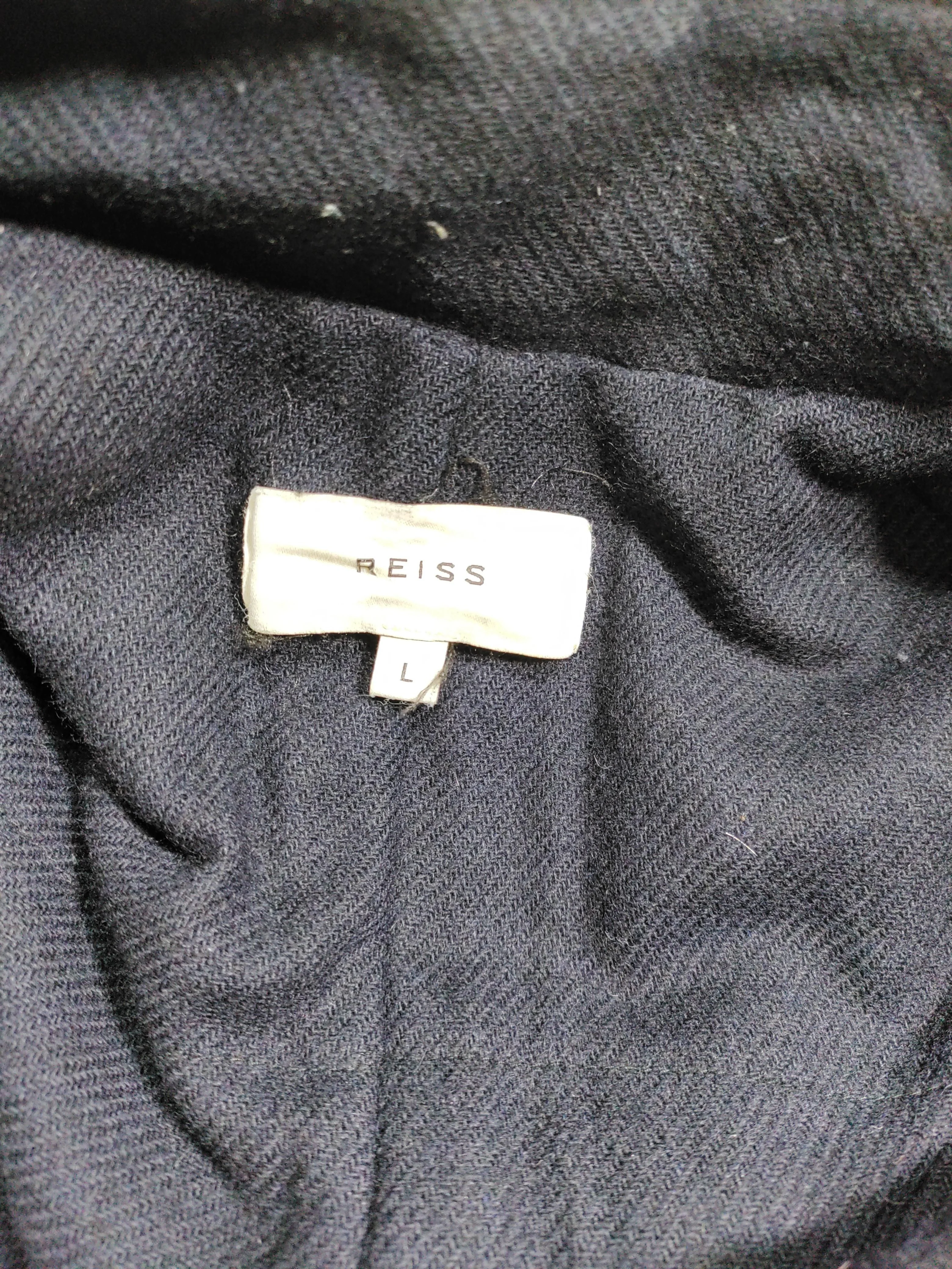 Reiss Overcoat jacket blue - Image 5