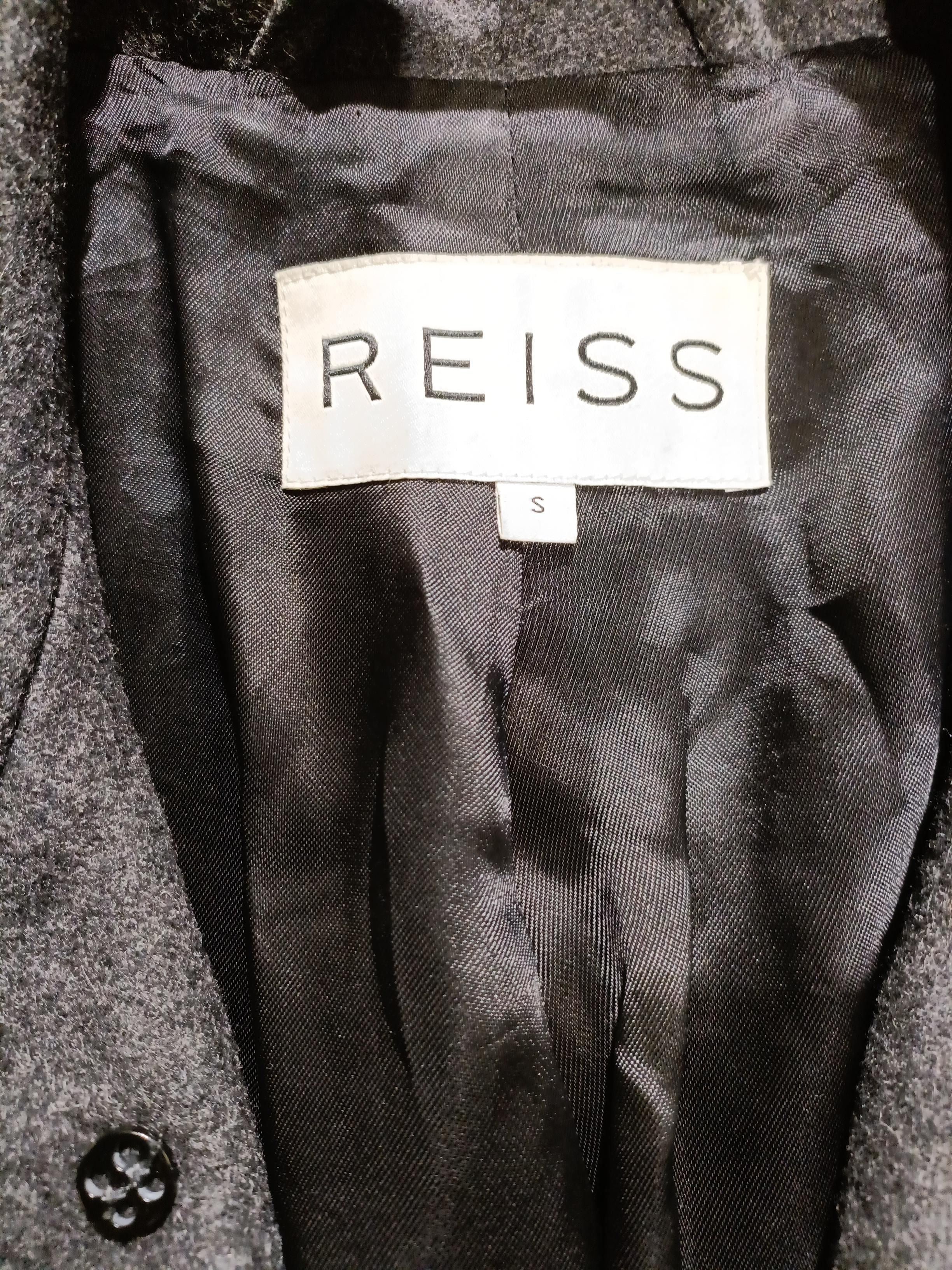 Reiss Overcoat jacket grey - Image 5