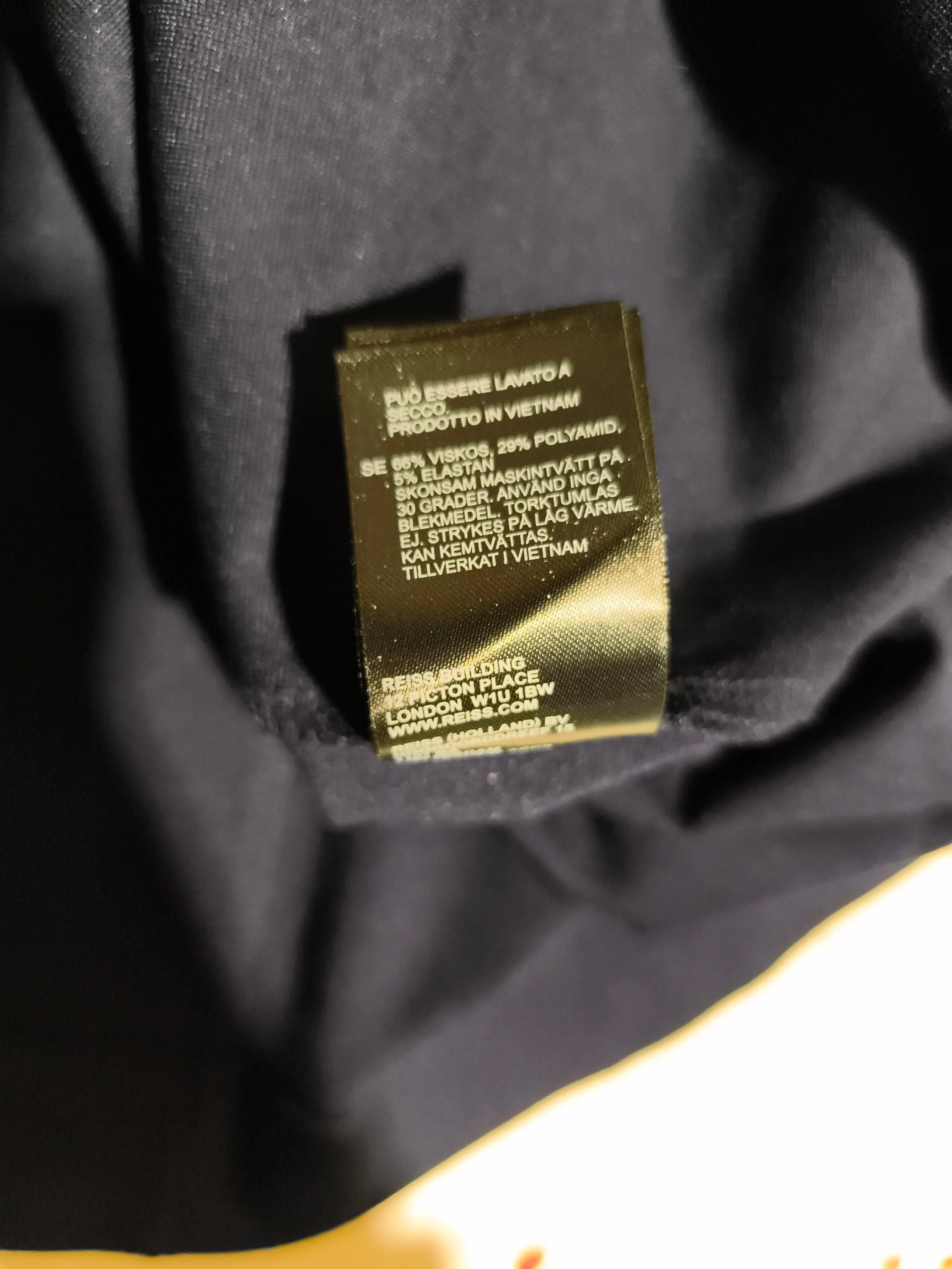 Reiss Shirt Midi Dress UK12 in Blue - Image 6