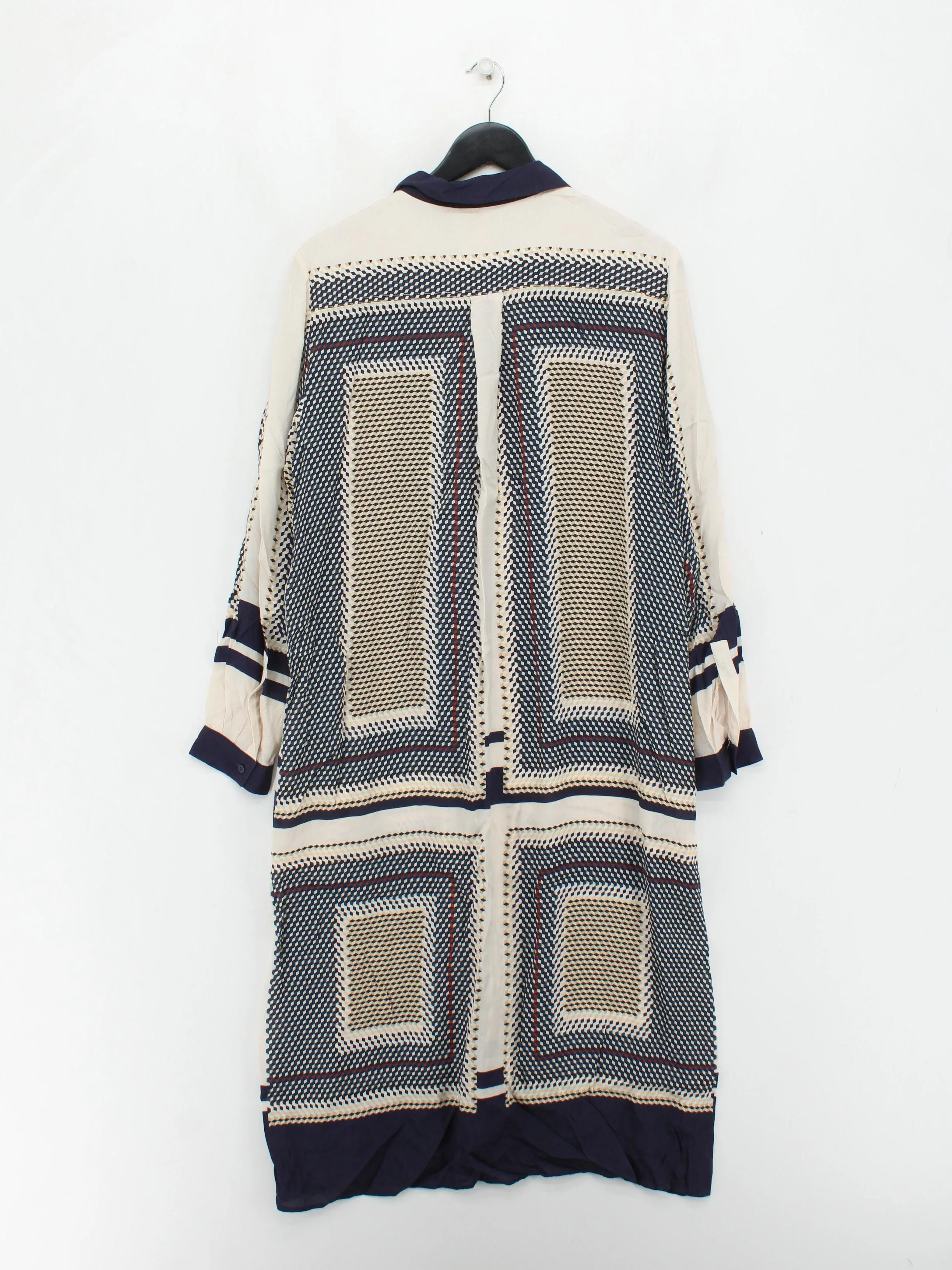 Reiss Shirt Midi Dress UK14 in Multi - Image 2