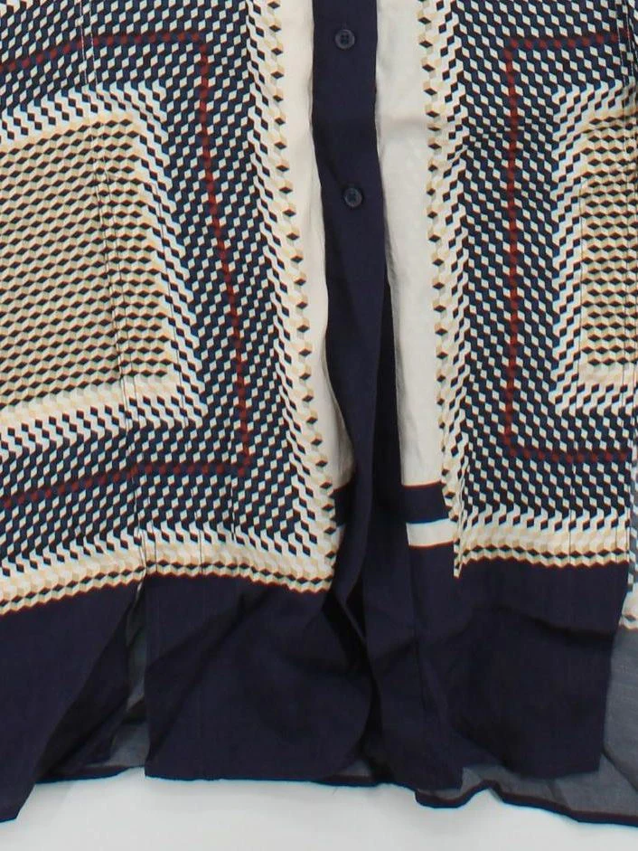 Reiss Shirt Midi Dress UK14 in Multi - Image 4
