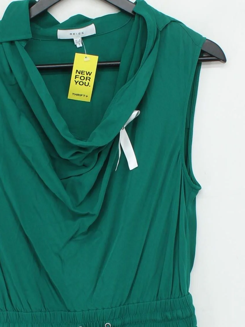 Reiss Shirt Midi Dress UK8 in Green - Image 3