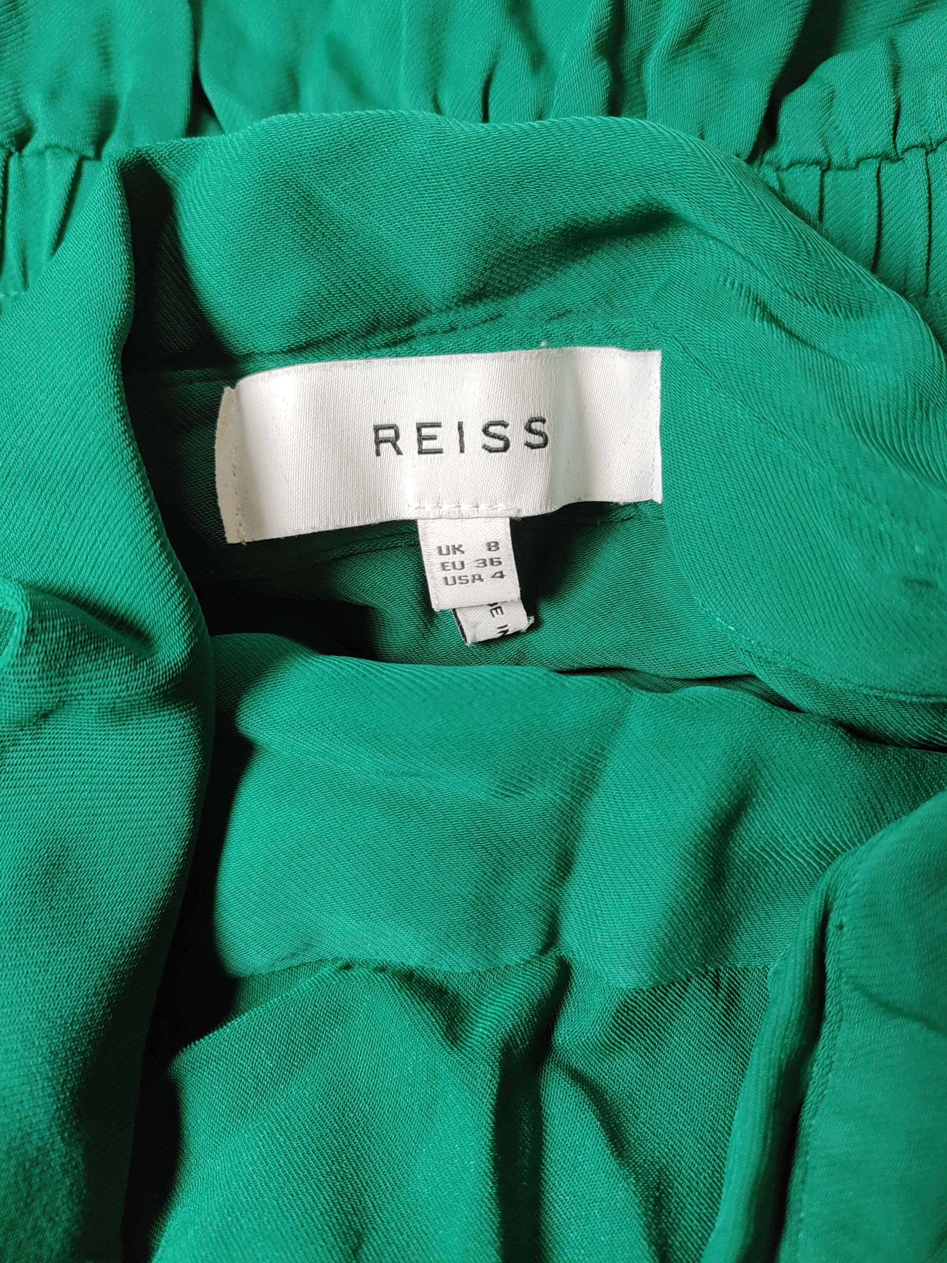 Reiss Shirt Midi Dress UK8 in Green - Image 5