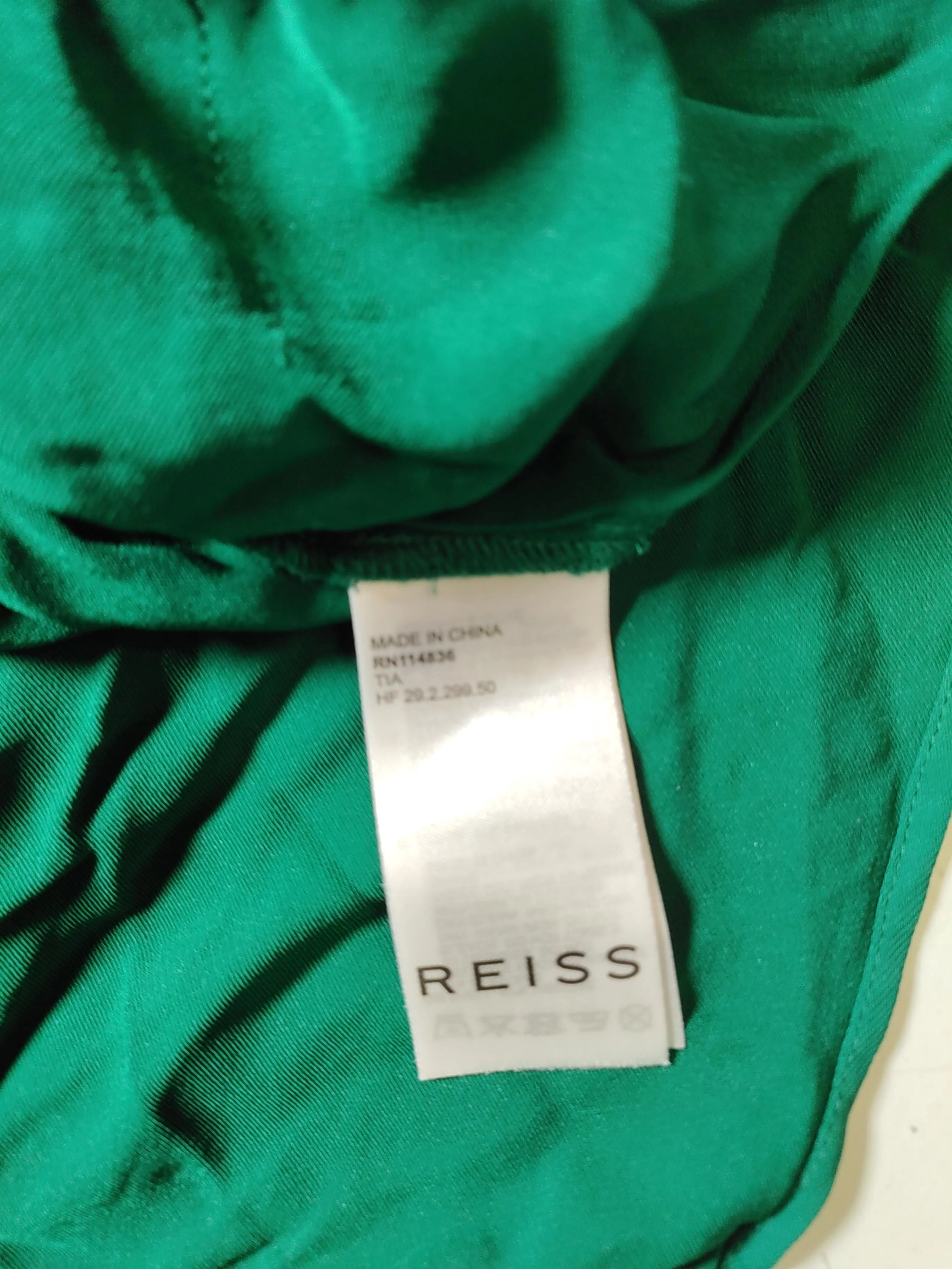 Reiss Shirt Midi Dress UK8 in Green - Image 6