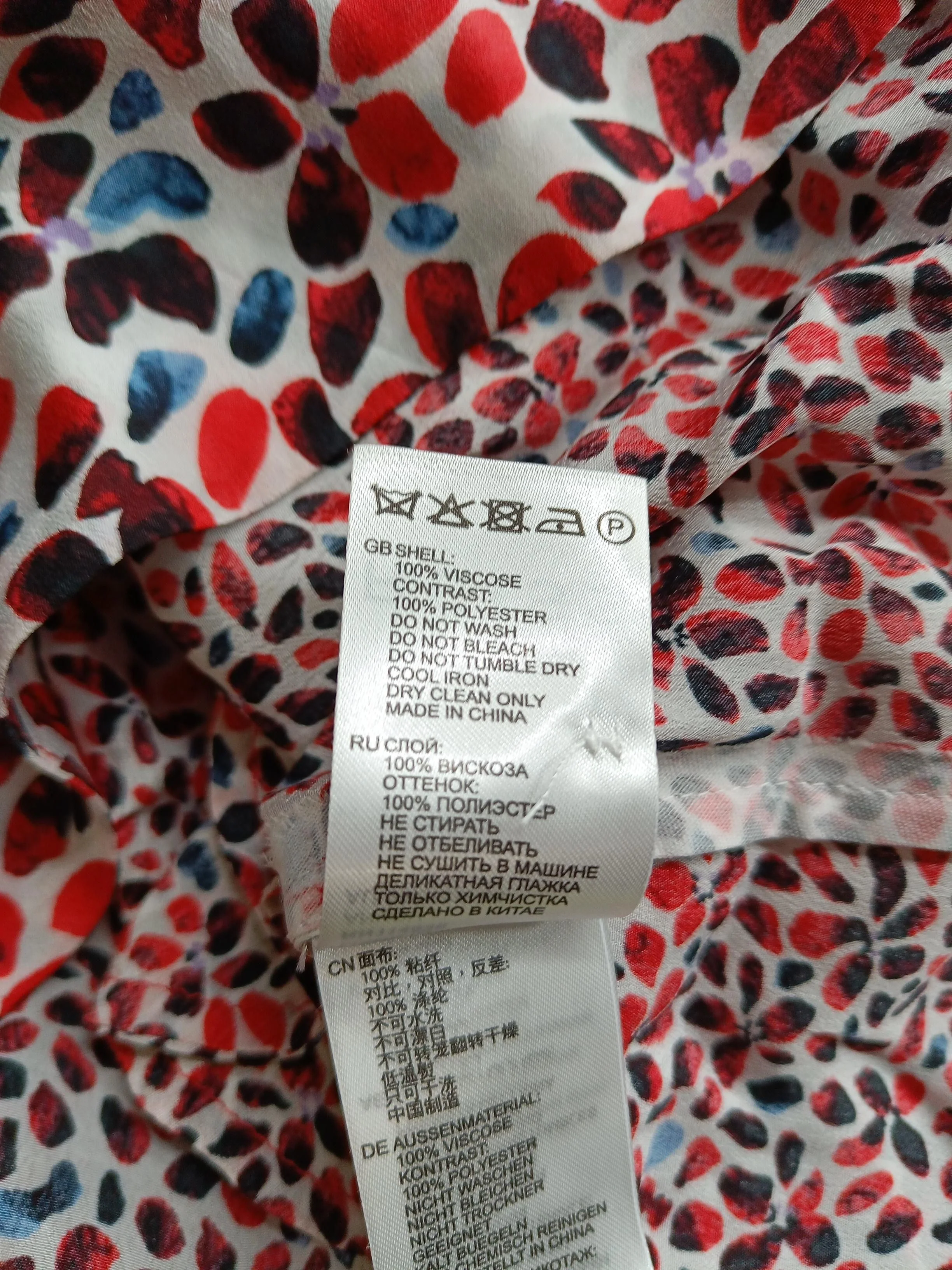 Reiss Shirt Mini Dress UK10 in Multi - Image 6