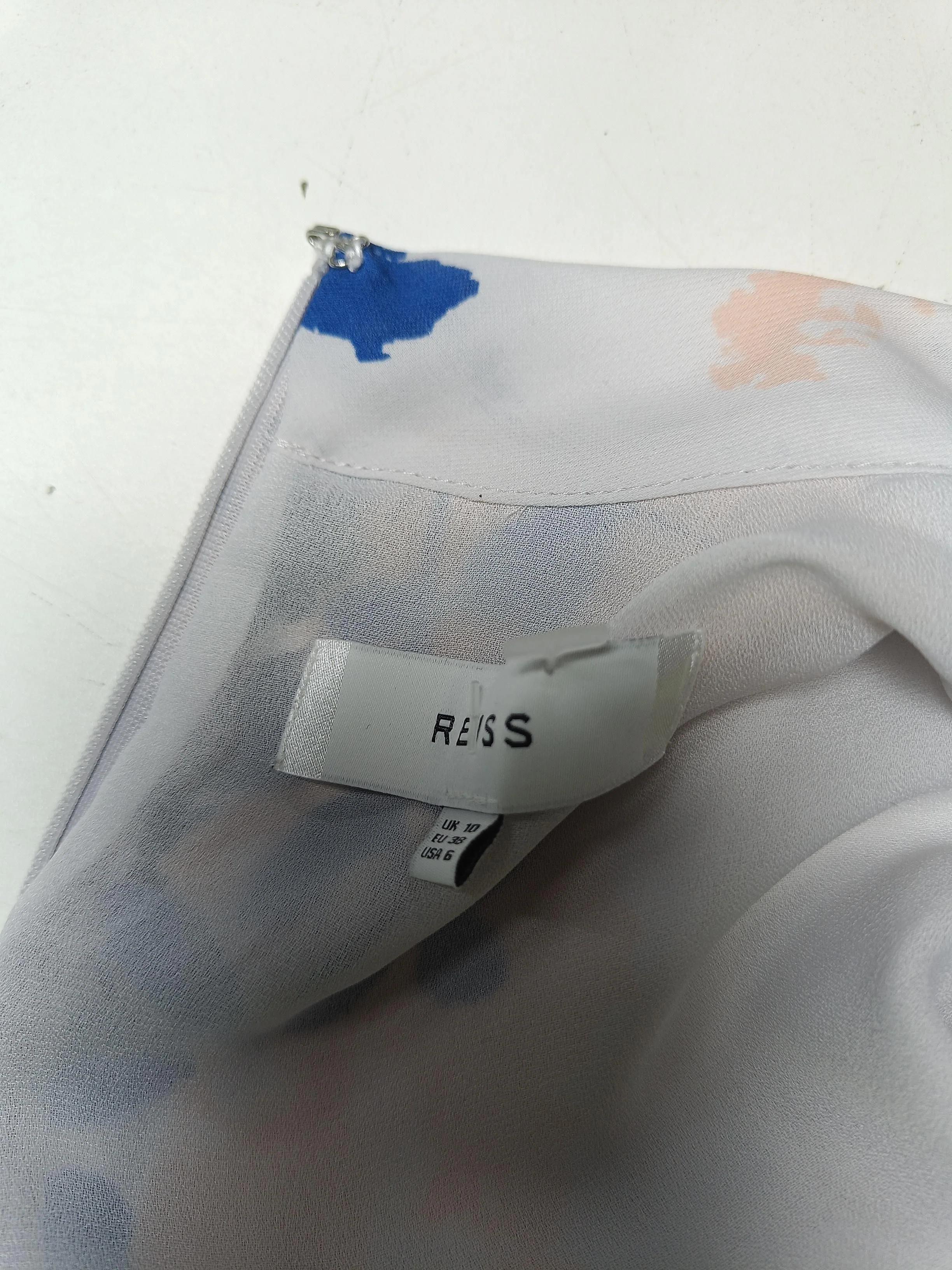 Reiss Shirt Mini Dress UK10 in White - Image 5
