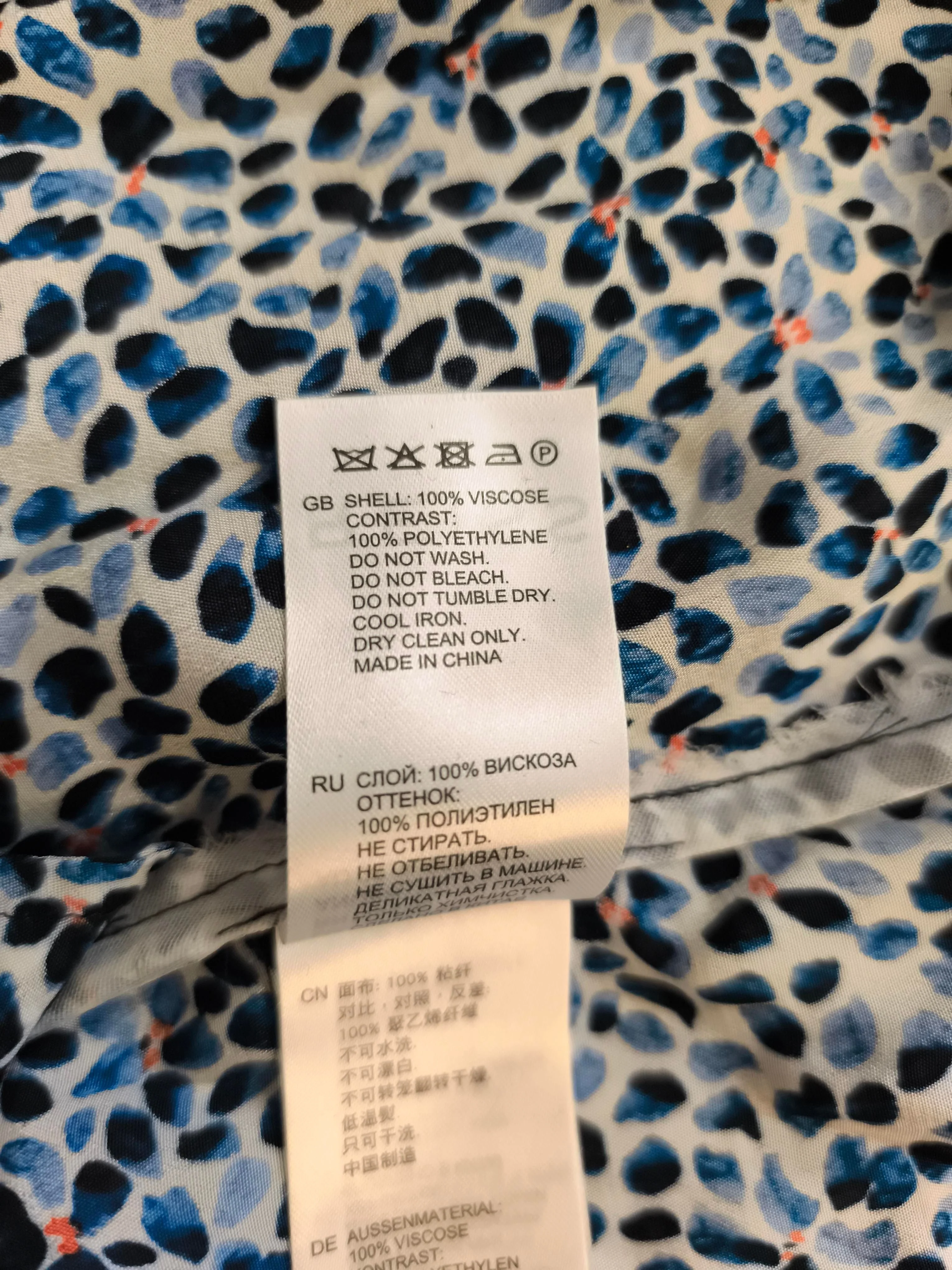 Reiss Shirt Mini Dress UK14 in Multi - Image 6