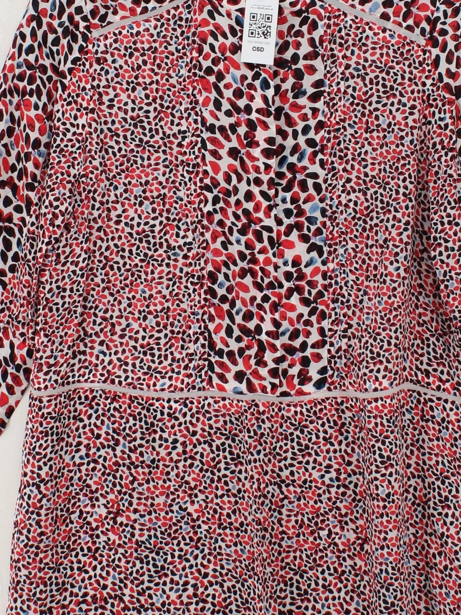 Reiss Shirt Mini Dress UK14 in Multi - Image 3