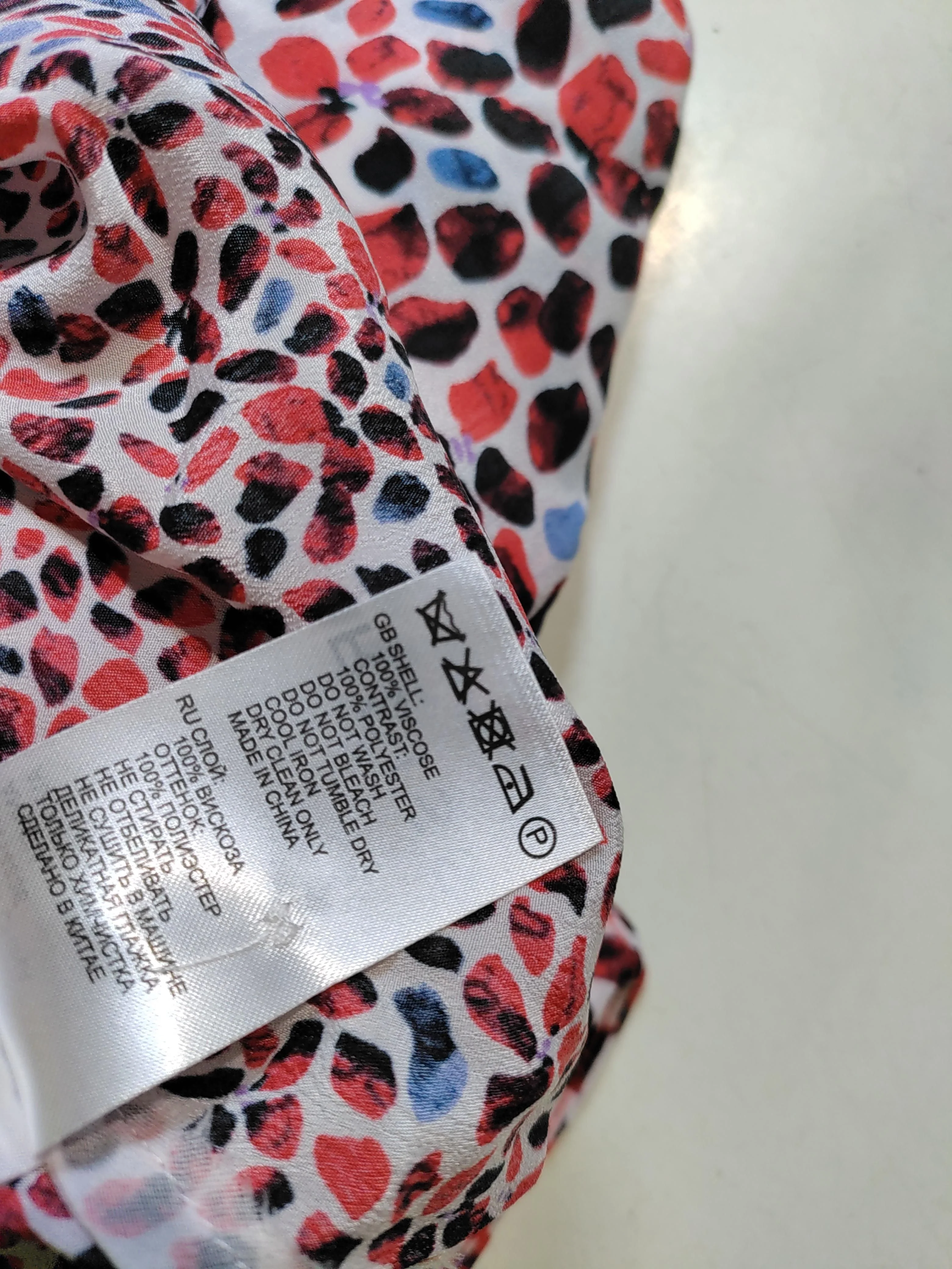 Reiss Shirt Mini Dress UK14 in Multi - Image 6