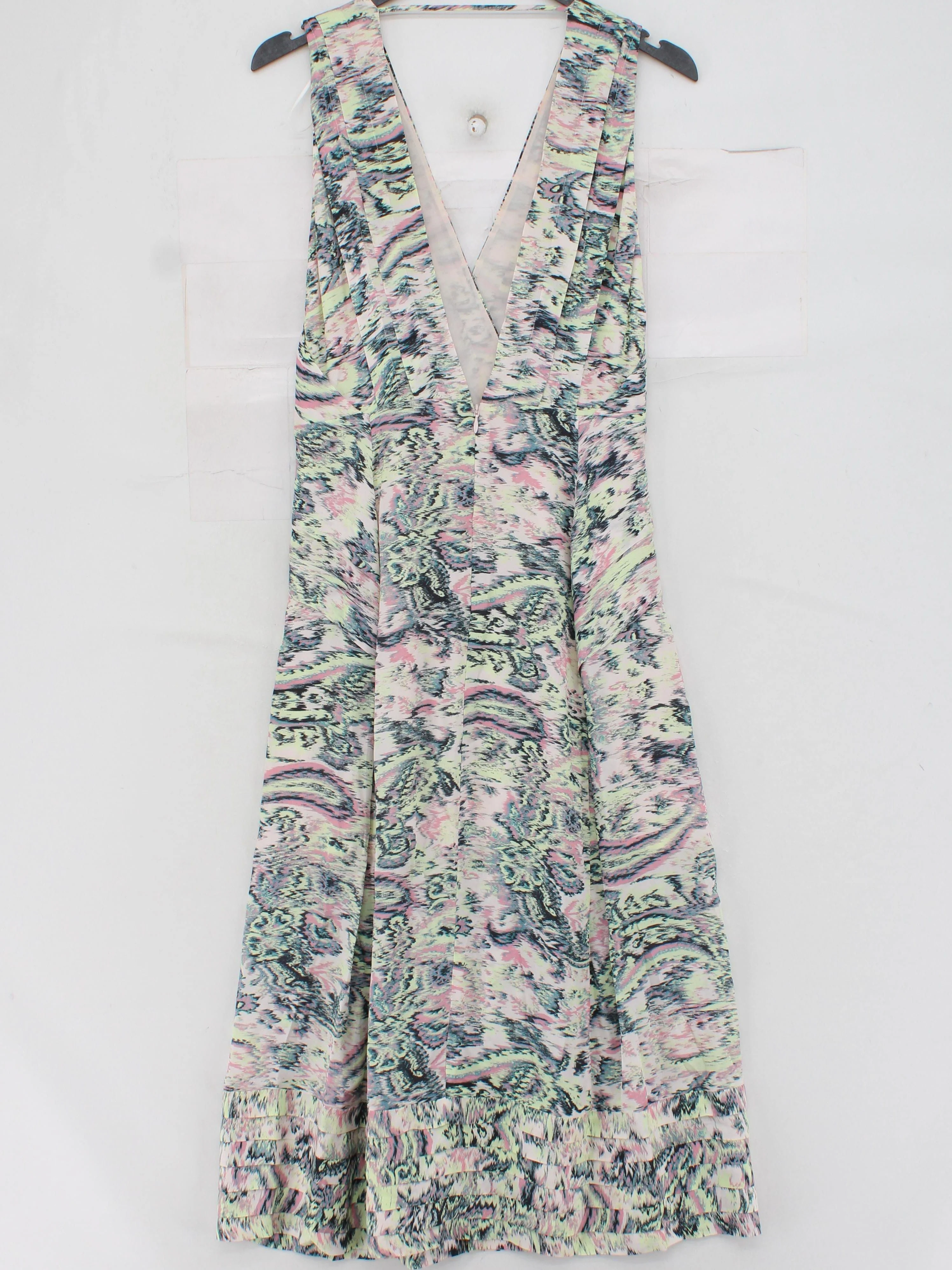 Reiss Skater Midi Dress UK10 in Multi - Image 2