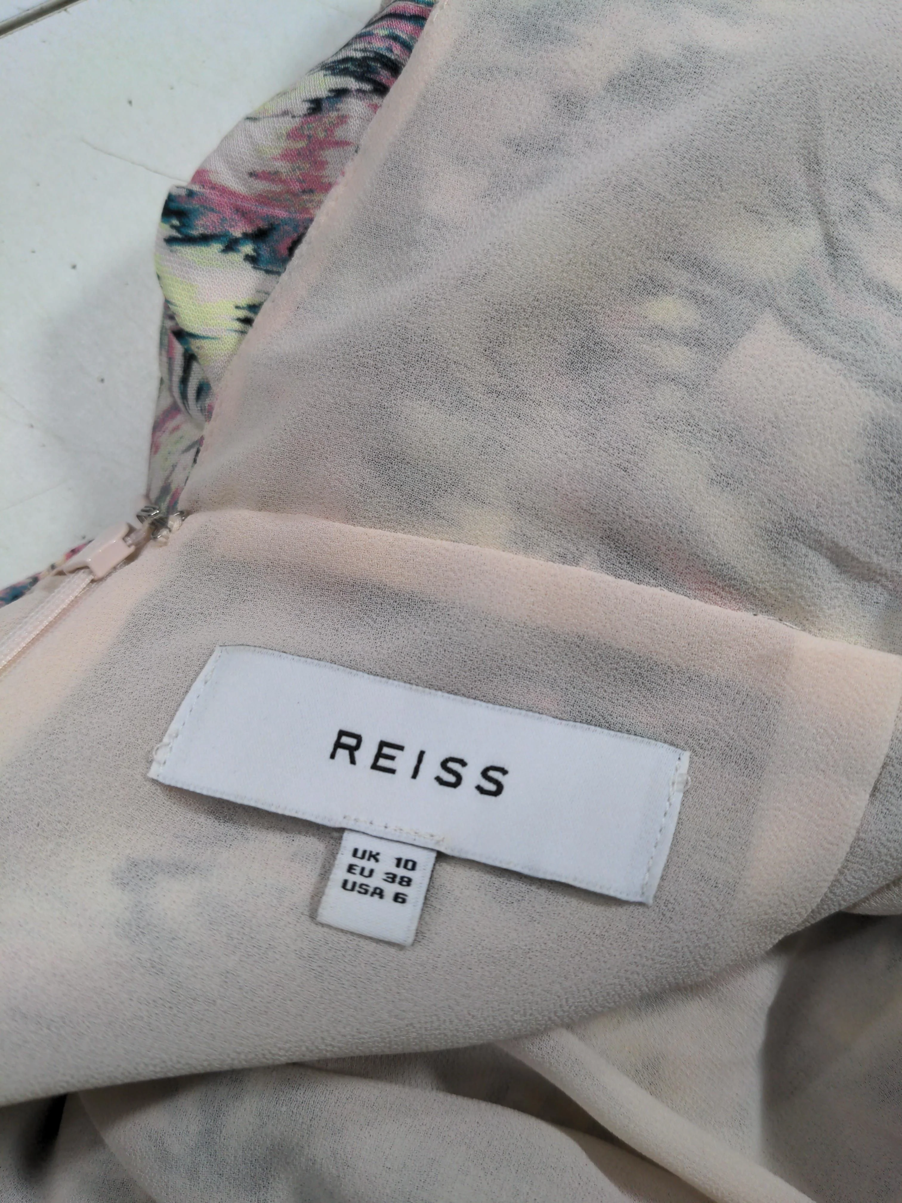 Reiss Skater Midi Dress UK10 in Multi - Image 5