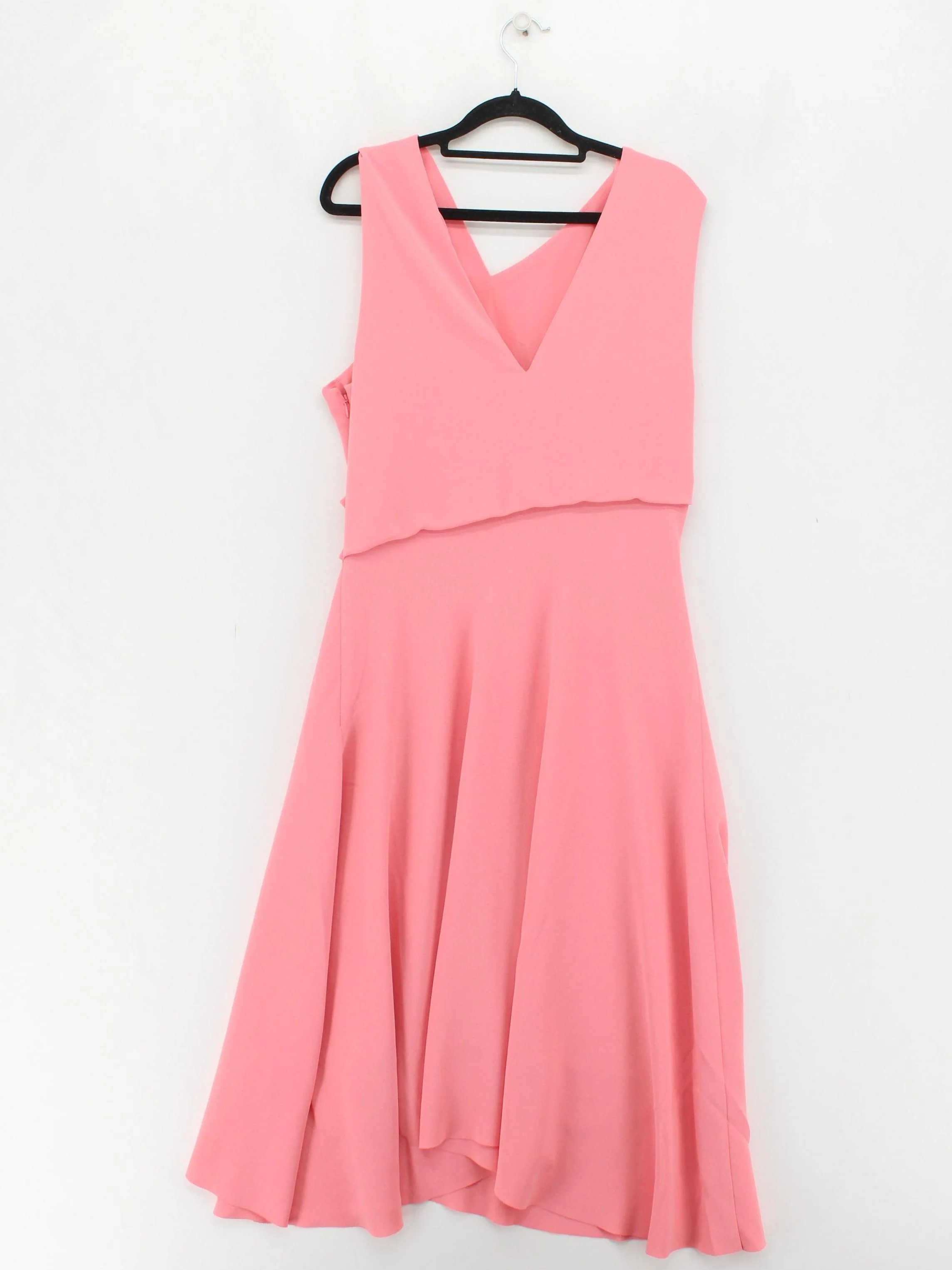 Reiss Skater Midi Dress UK16 in Pink - Image 2