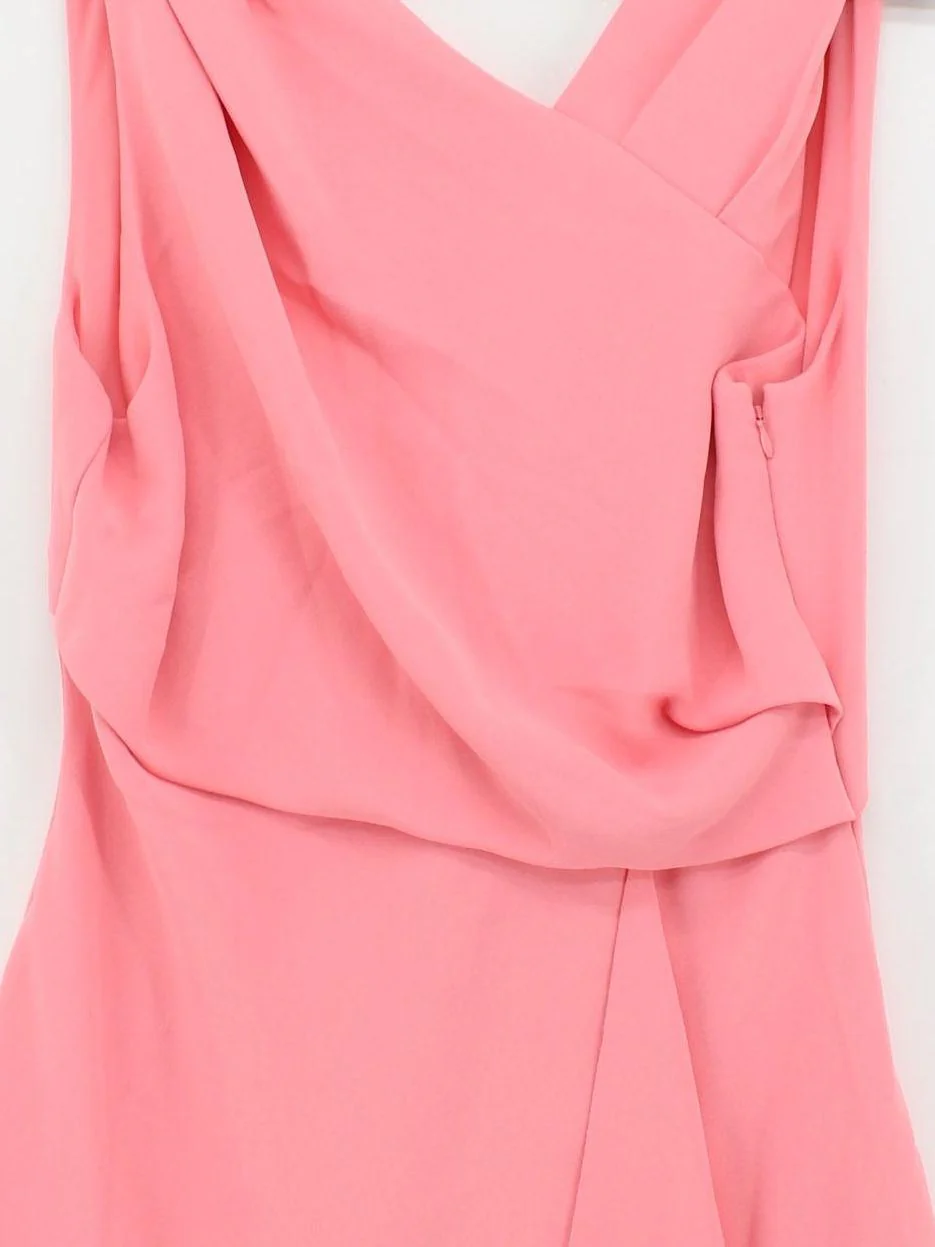 Reiss Skater Midi Dress UK16 in Pink - Image 3