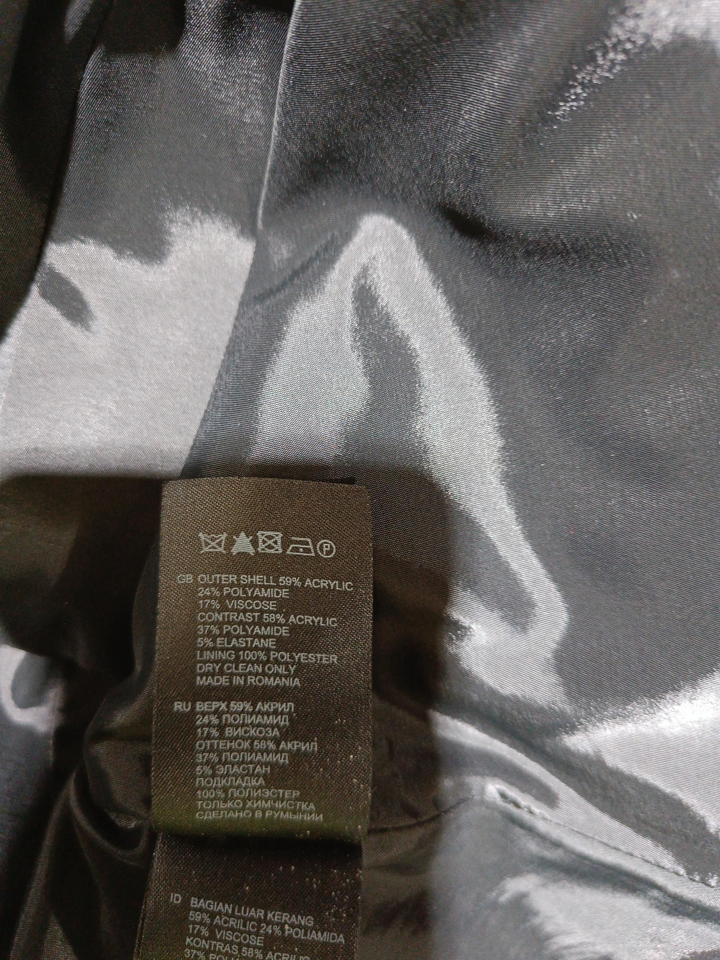 Reiss Skater Mini Dress UK10 in Black - Image 7