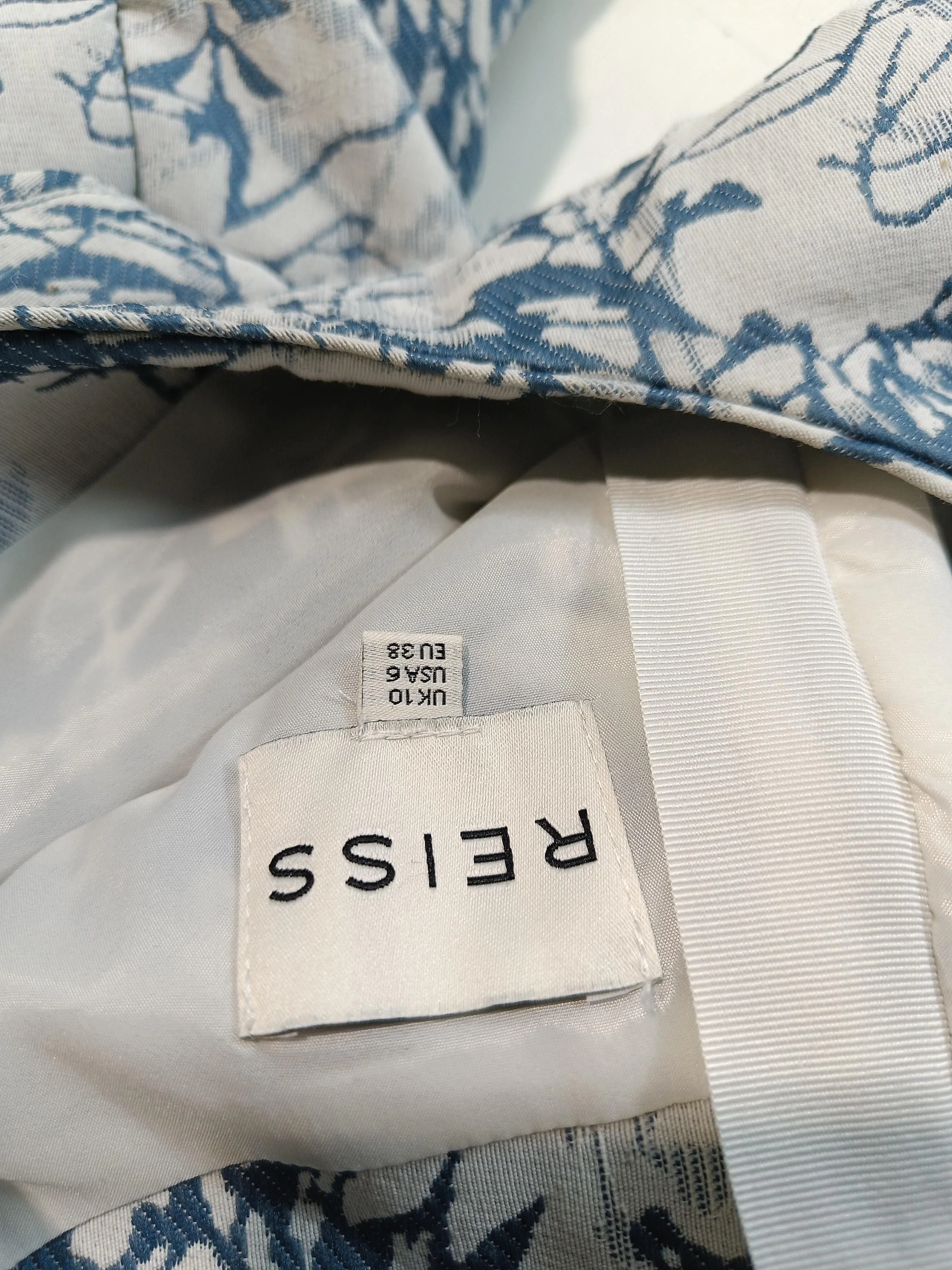 Reiss Skater Mini Dress UK10 in White - Image 5