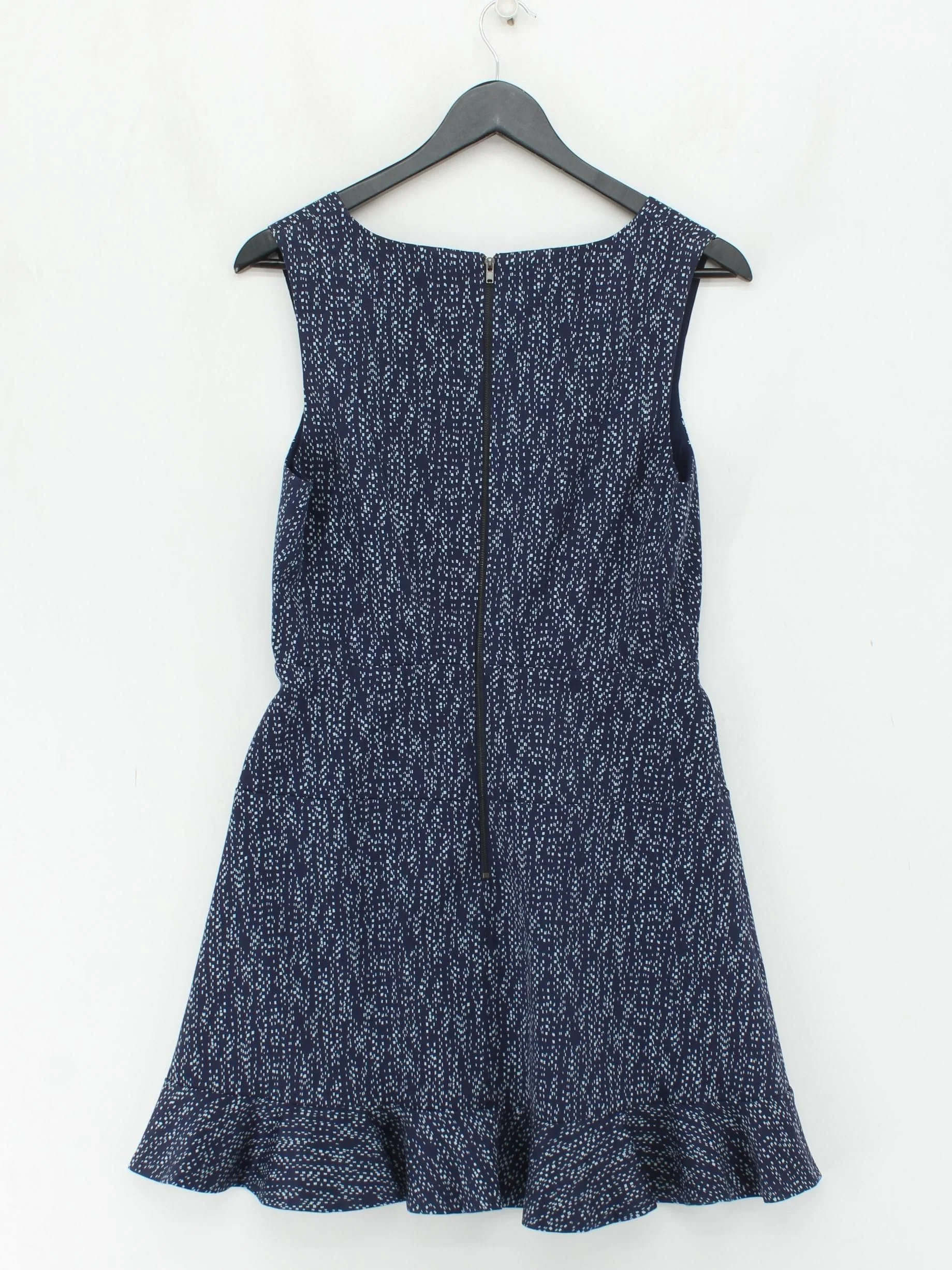 Reiss Skater Mini Dress UK12 in Blue - Image 2