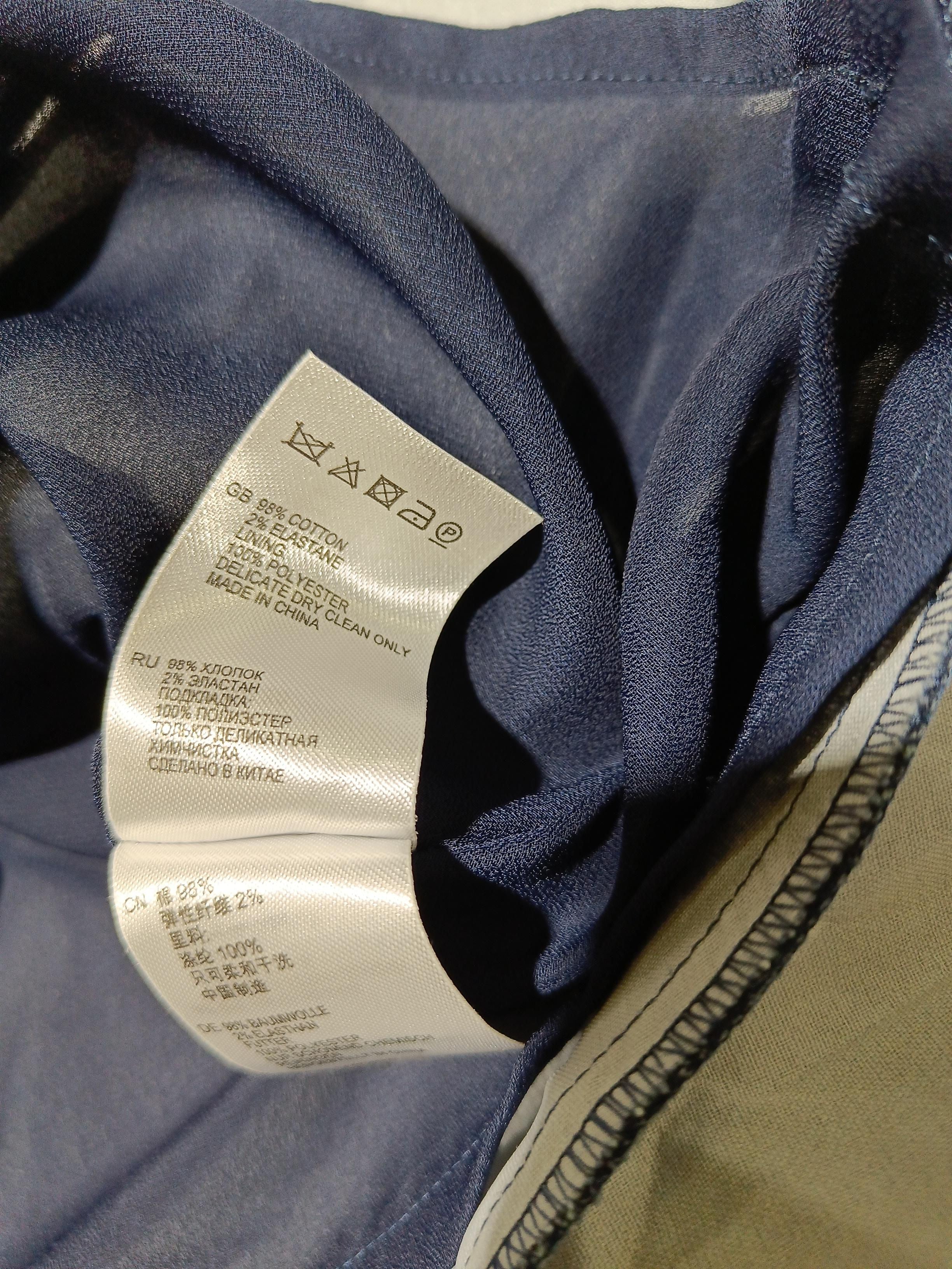 Reiss Skater Mini Dress UK12 in Blue - Image 6