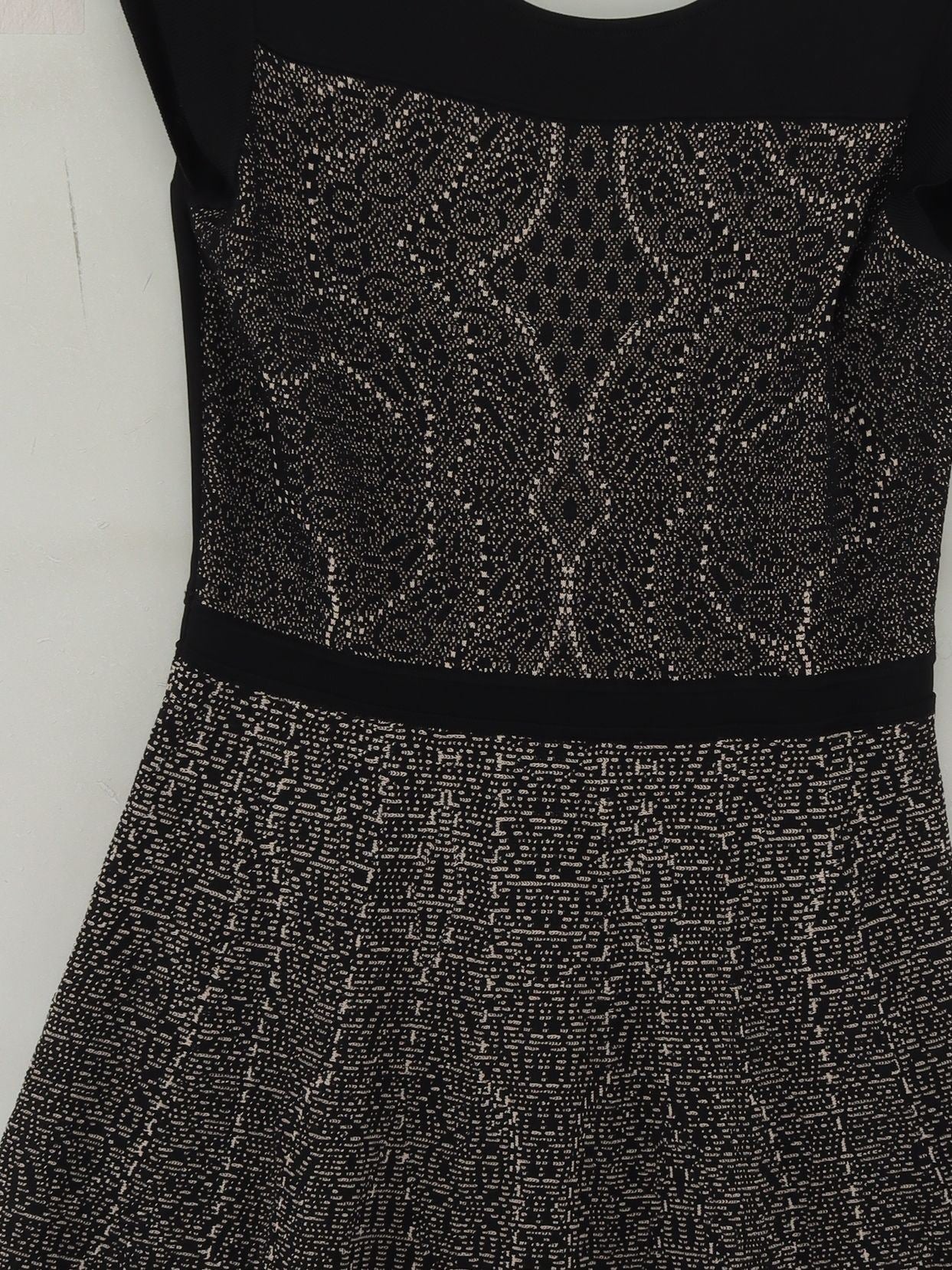 Reiss Skater Mini Dress UK14 in Multi - Image 3