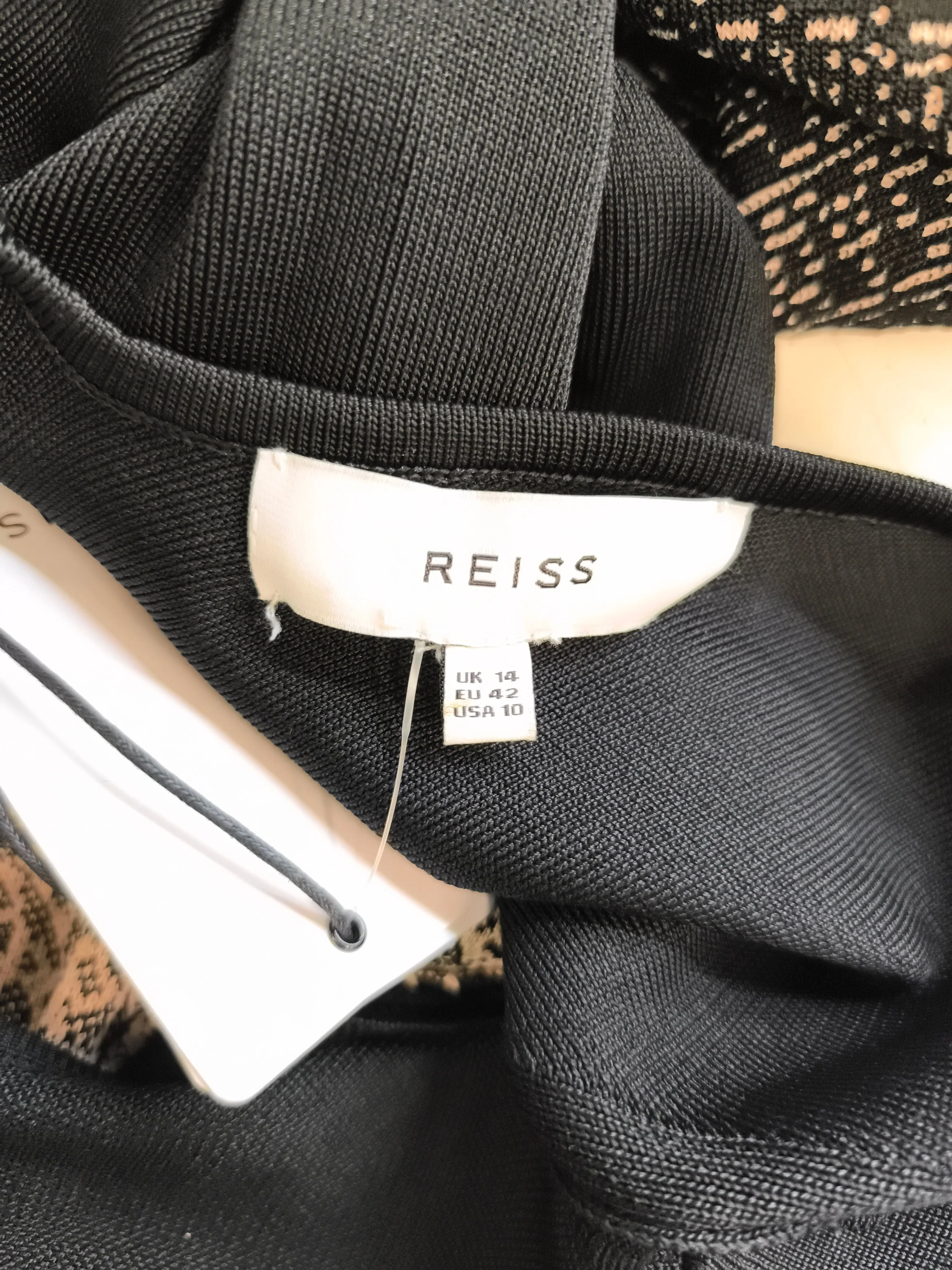 Reiss Skater Mini Dress UK14 in Multi - Image 5